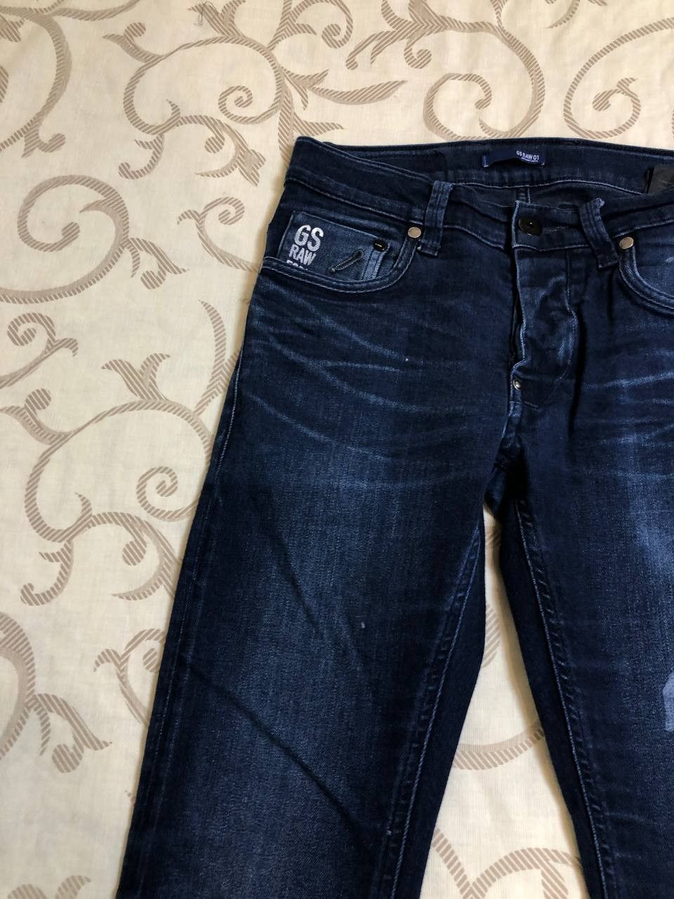 G-Star G-Star DEFEND SUPER SLIM Tapered Denim Jeans Pants Size US 30 / EU 46 - 8 Thumbnail