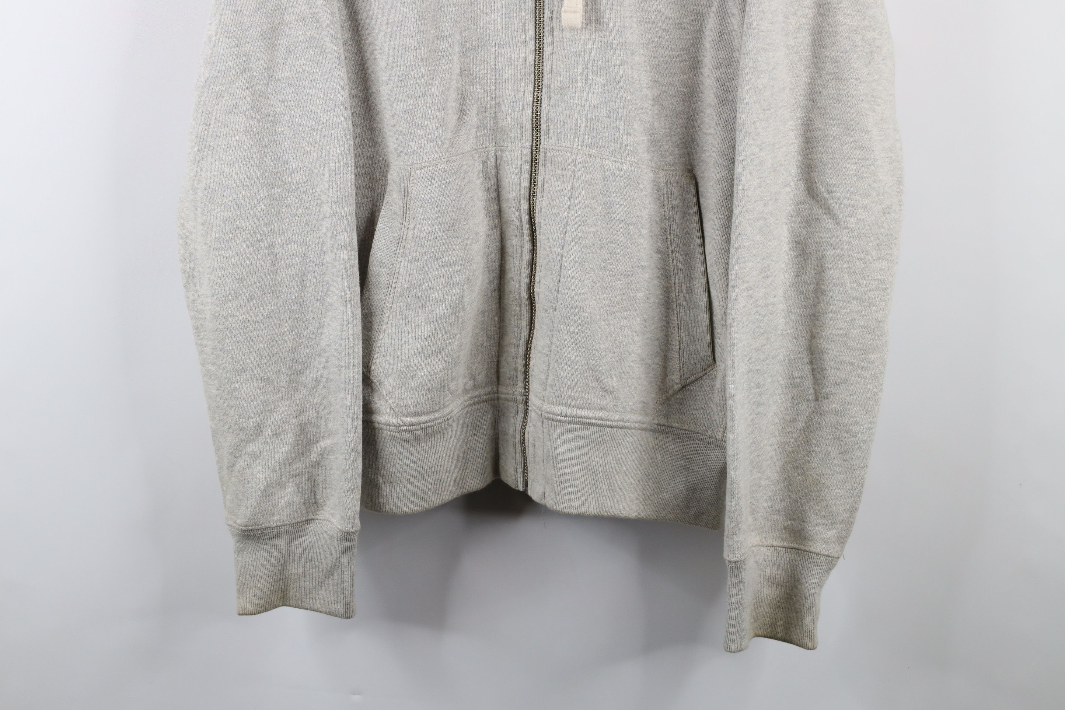 Ralph Lauren × Vintage Vintage 90s Ralph Lauren Full Zip Hoodie Sweatshirt Gray Size US M / EU 48-50 / 2 - 3 Thumbnail