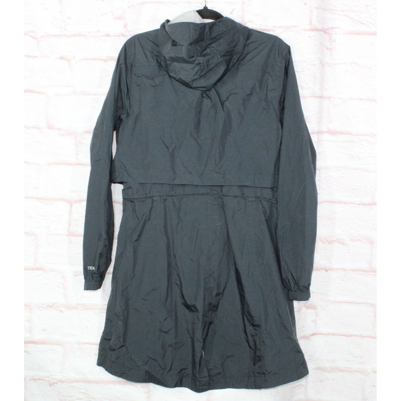 L.L. Bean LL Bean Womens Hooded Full Zip Windbreaker Long Jacket Size L / US 10 / IT 46 - 10 Thumbnail