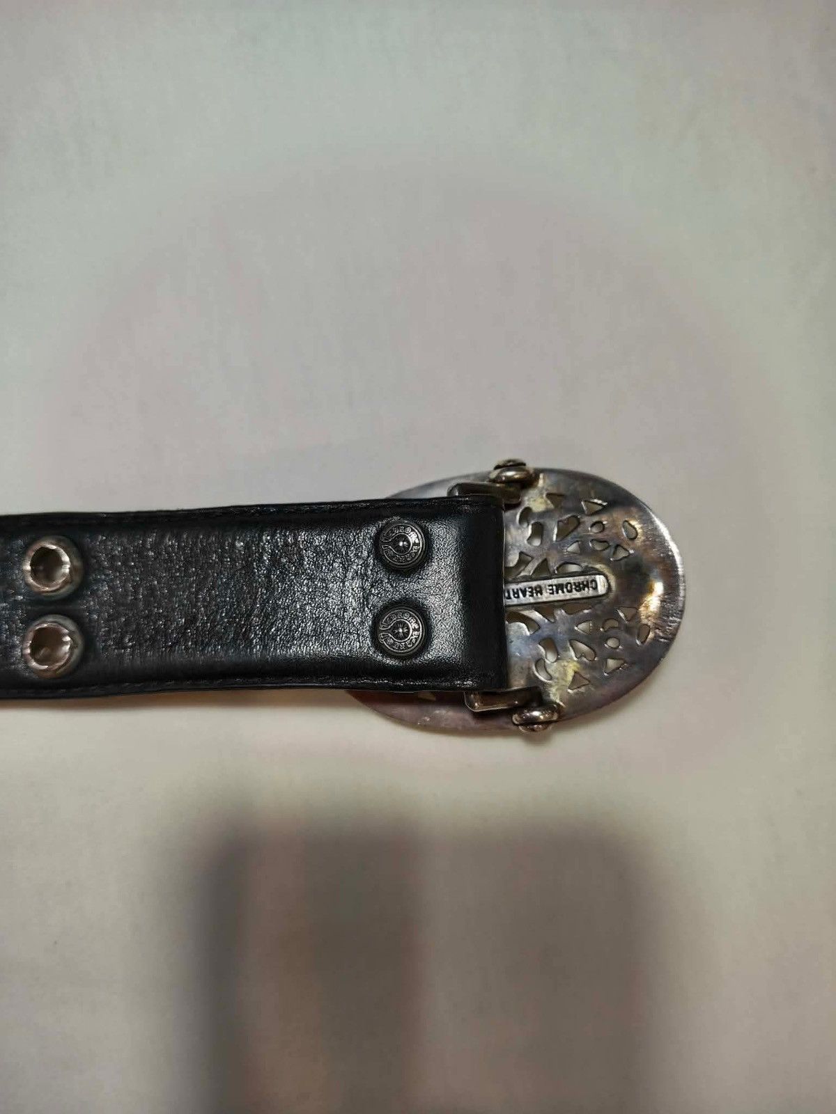 Chrome Hearts Chrome Hearts Oval Belt Buckel + Double Gromet Strap Size ONE SIZE - 1 Thumbnail