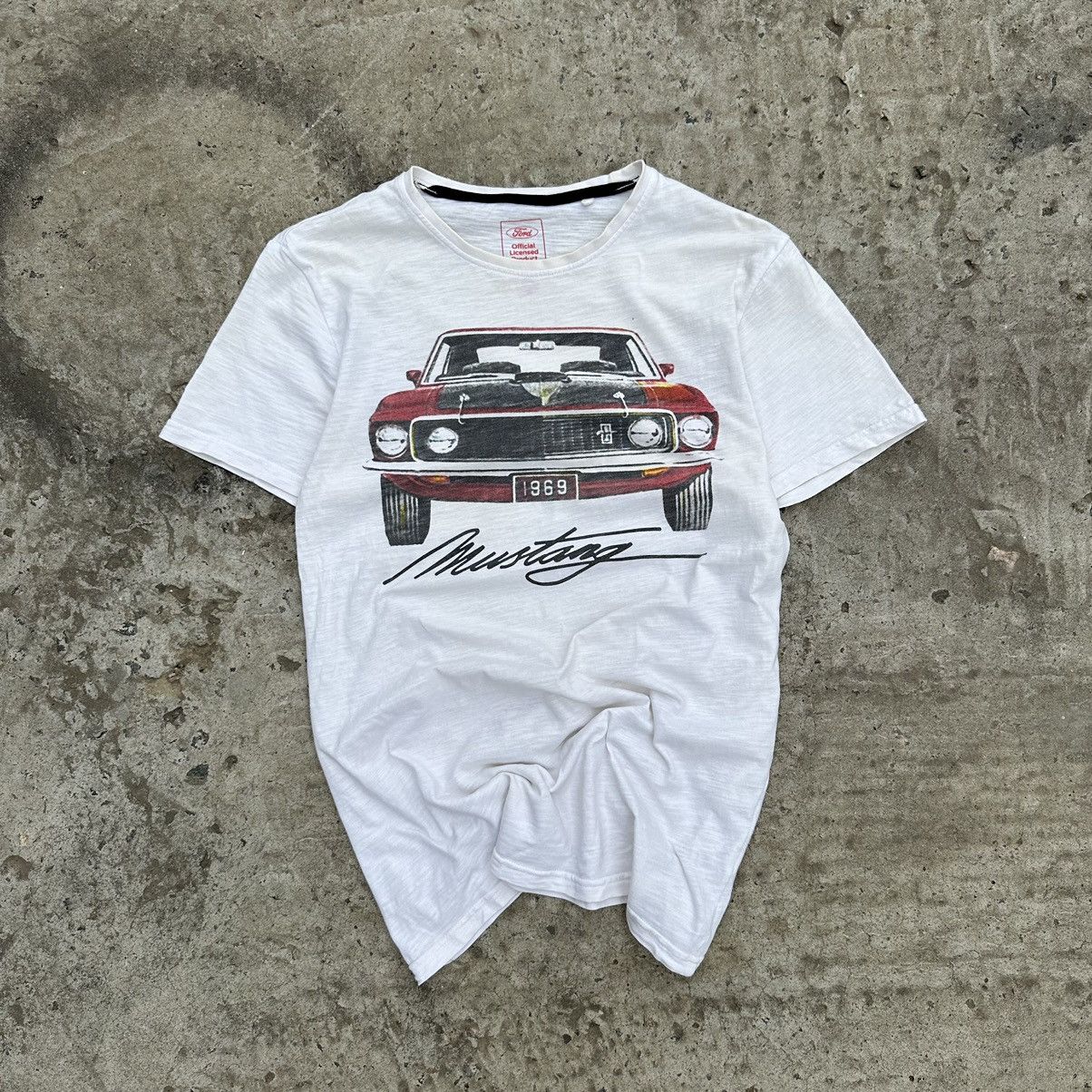 Japanese Brand × Vintage Vintage T-shirts Ford Mustang Big Logo Y2K Style USA 00s Size US S / EU 44-46 / 1 - 1 Thumbnail