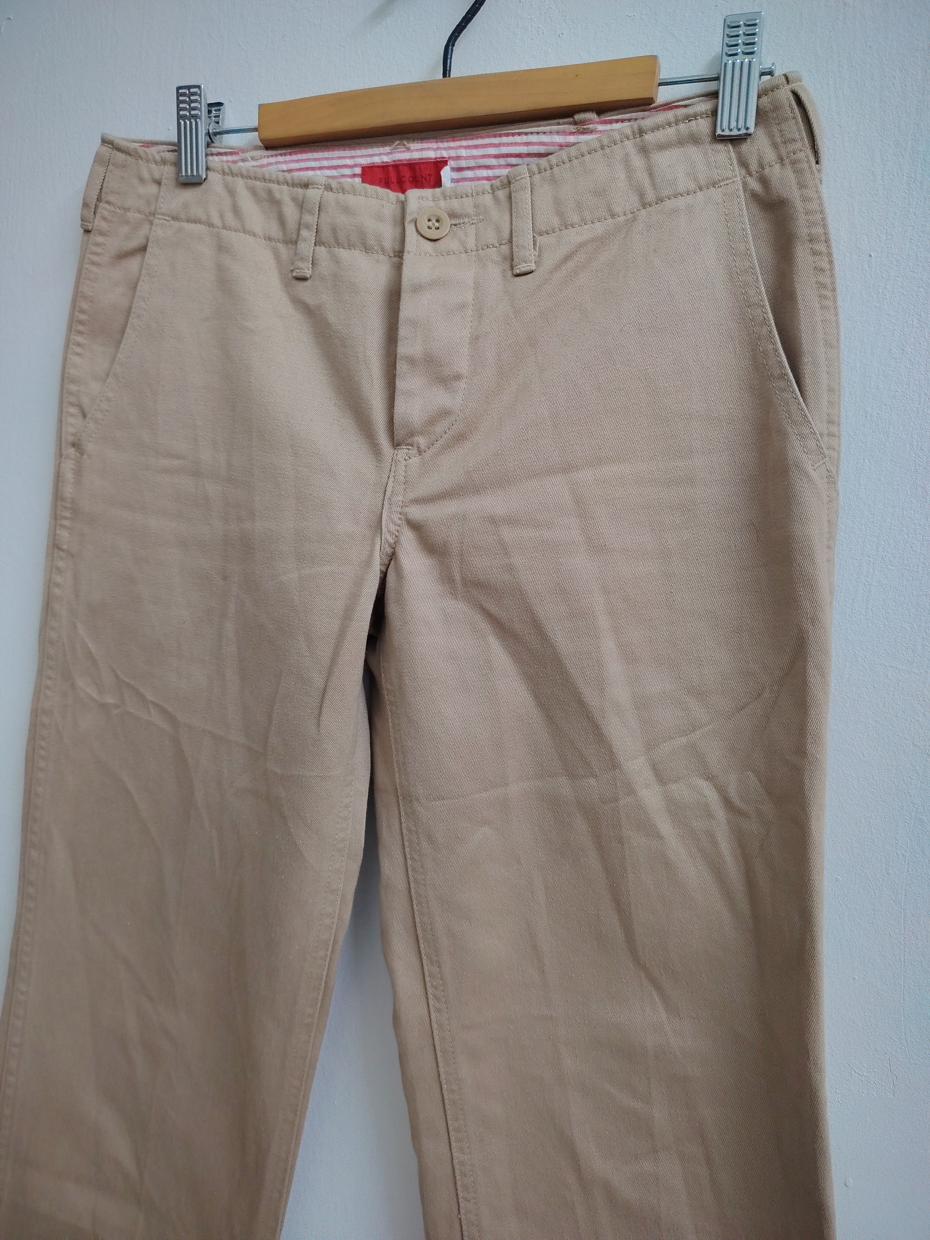Full Count & Co. Full Count Low Rise Chino Size US 29 - 2 Thumbnail
