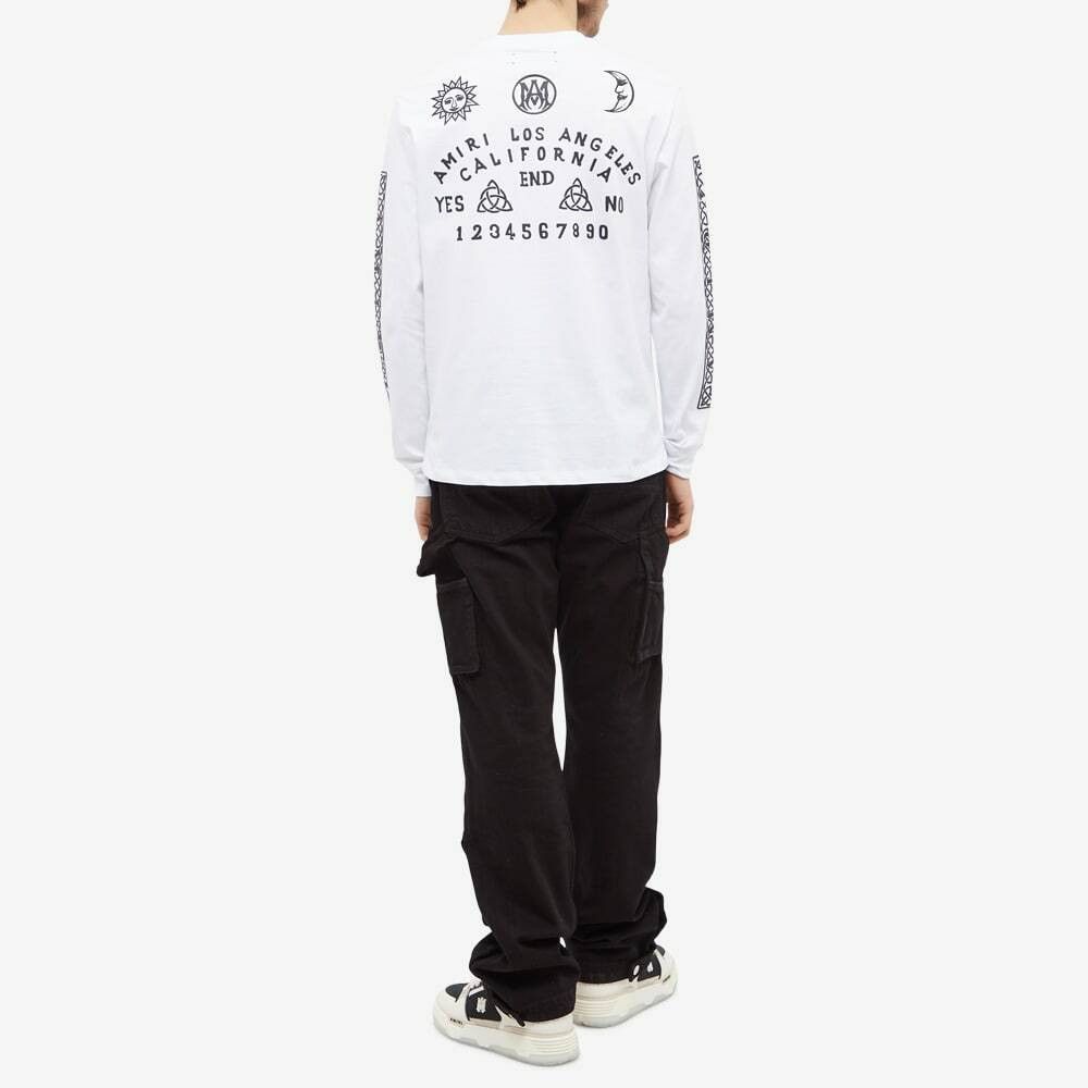 Amiri o1gr1nt0924 Ouija Board Ls T-Shirt in White Size US XXL / EU 58 / 5 - 4 Thumbnail