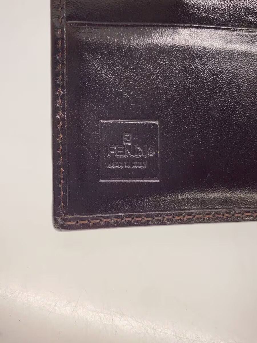 Fendi Fendi Canvas Bi-Fold Wallet Brown Size ONE SIZE - 3 Thumbnail