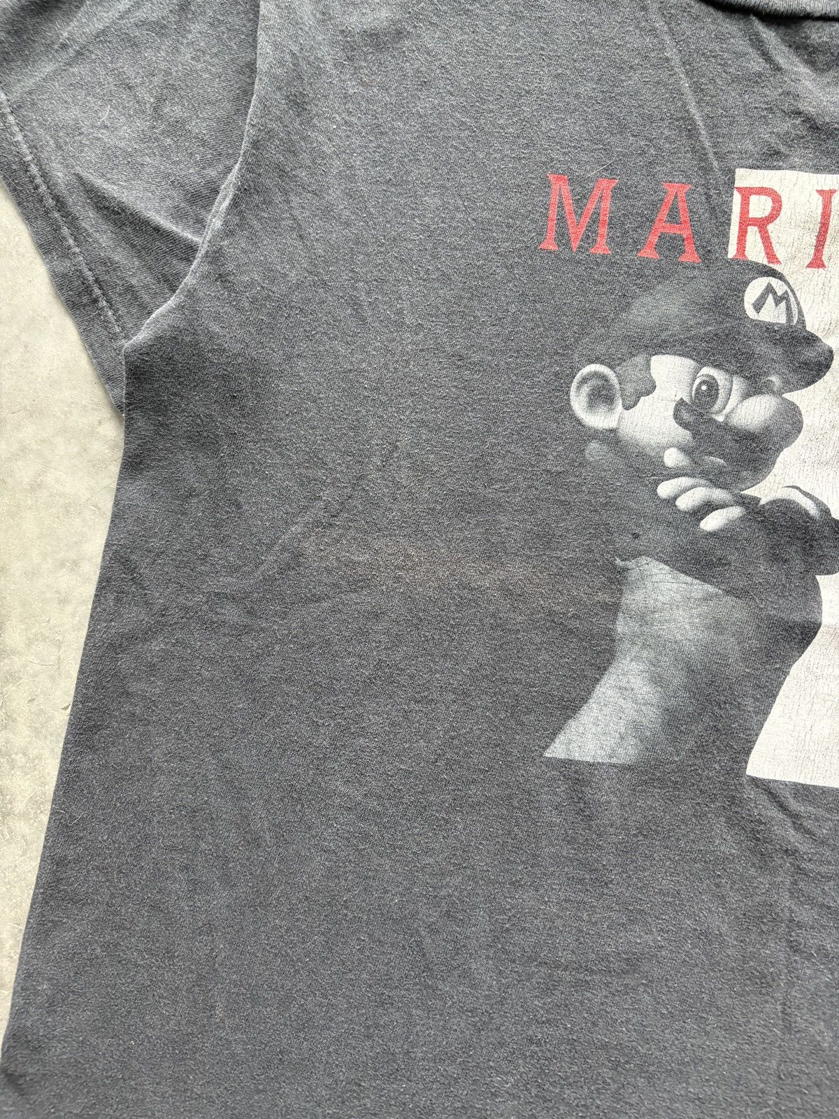 Vintage Vintage Y2K Mario Graphic Tee Scarface Style Size US M / EU 48-50 / 2 - 4 Thumbnail