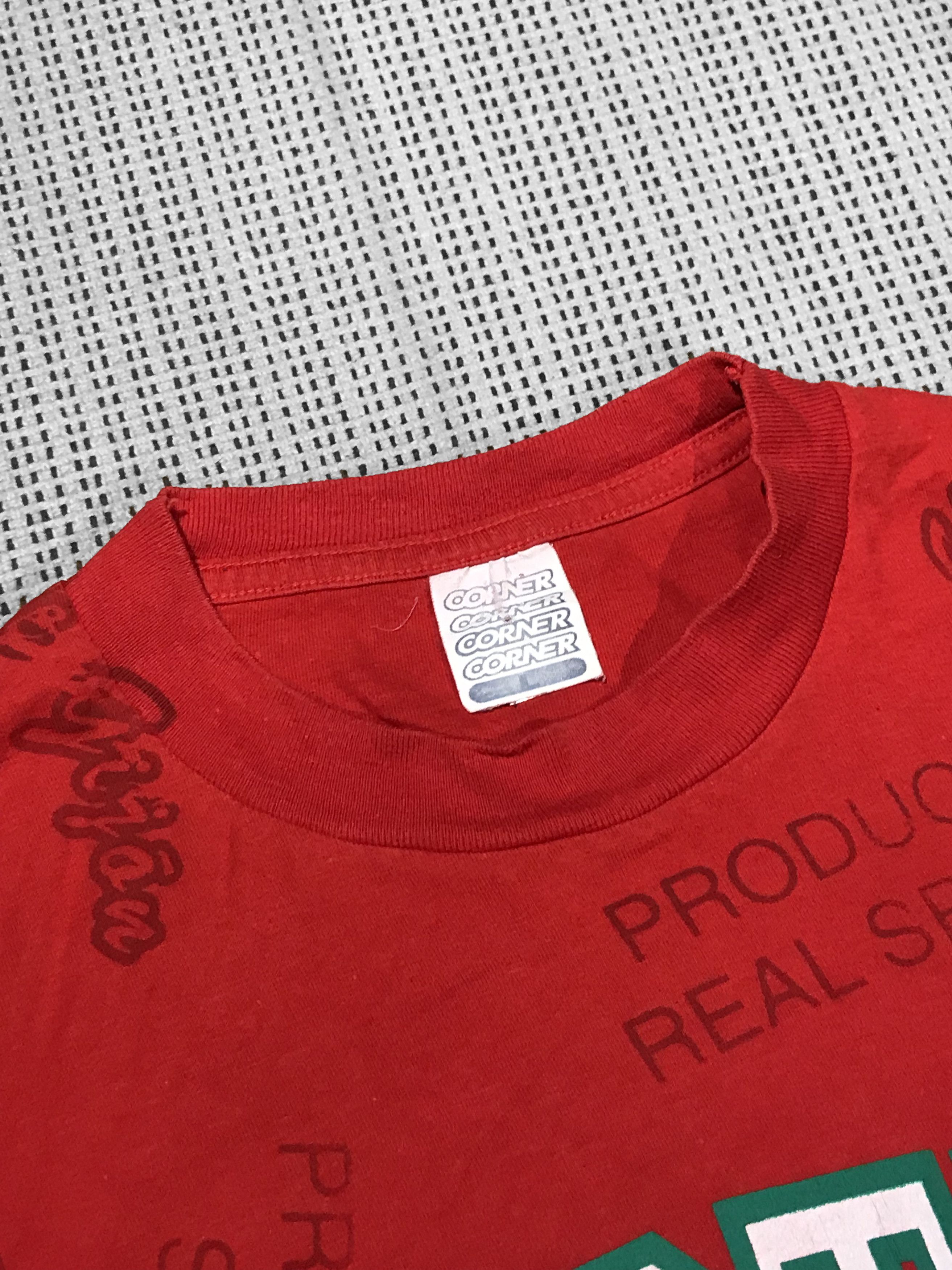 Vintage Red Y2K Sporting de Gijon AOP T-shirt (M) Size US M / EU 48-50 / 2 - 3 Thumbnail