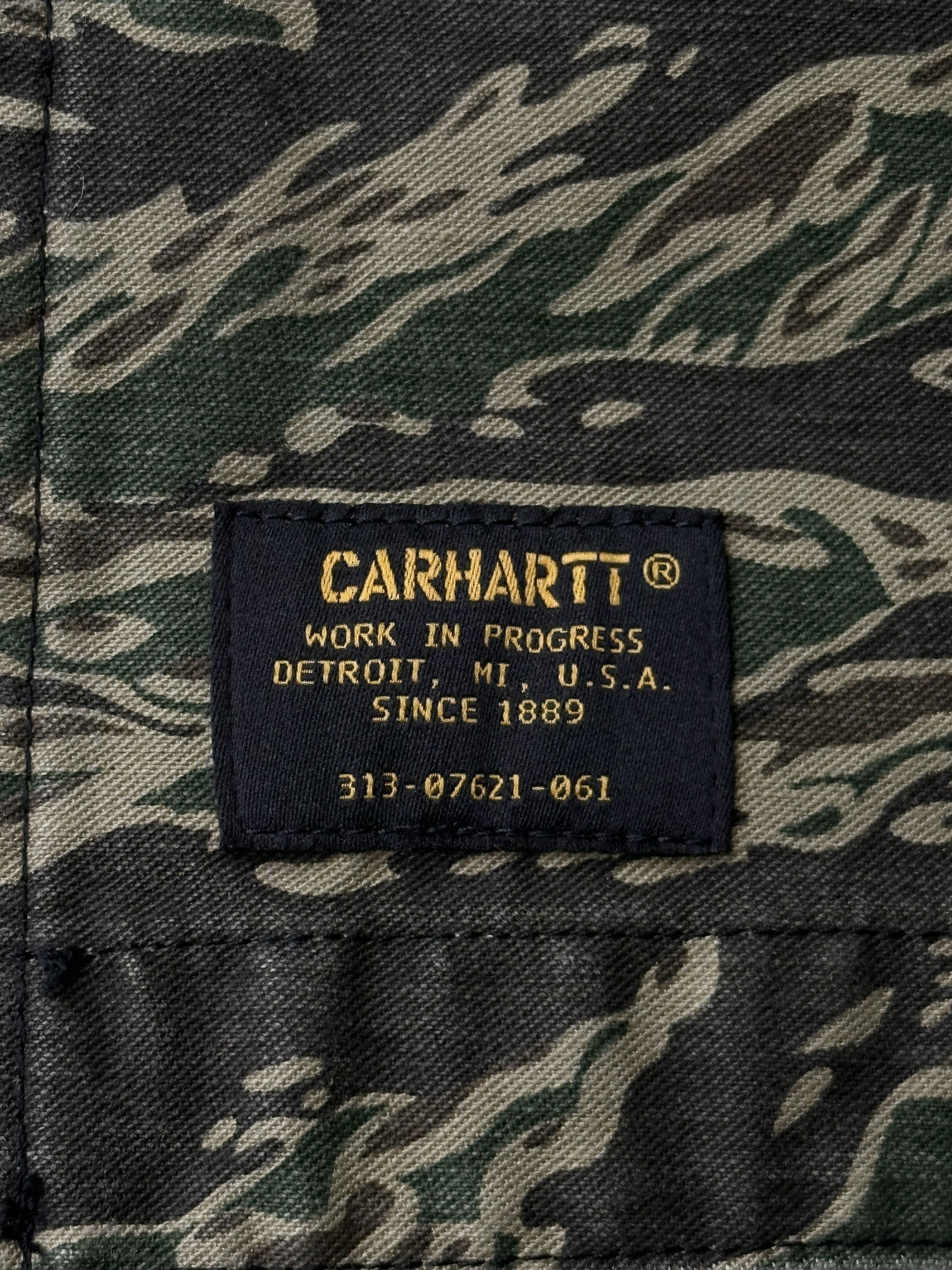 Carhartt Wip Carhartt WIP Tiger Camo Utility Army Cargo Military War Vest Size US L / EU 52-54 / 3 - 4 Thumbnail