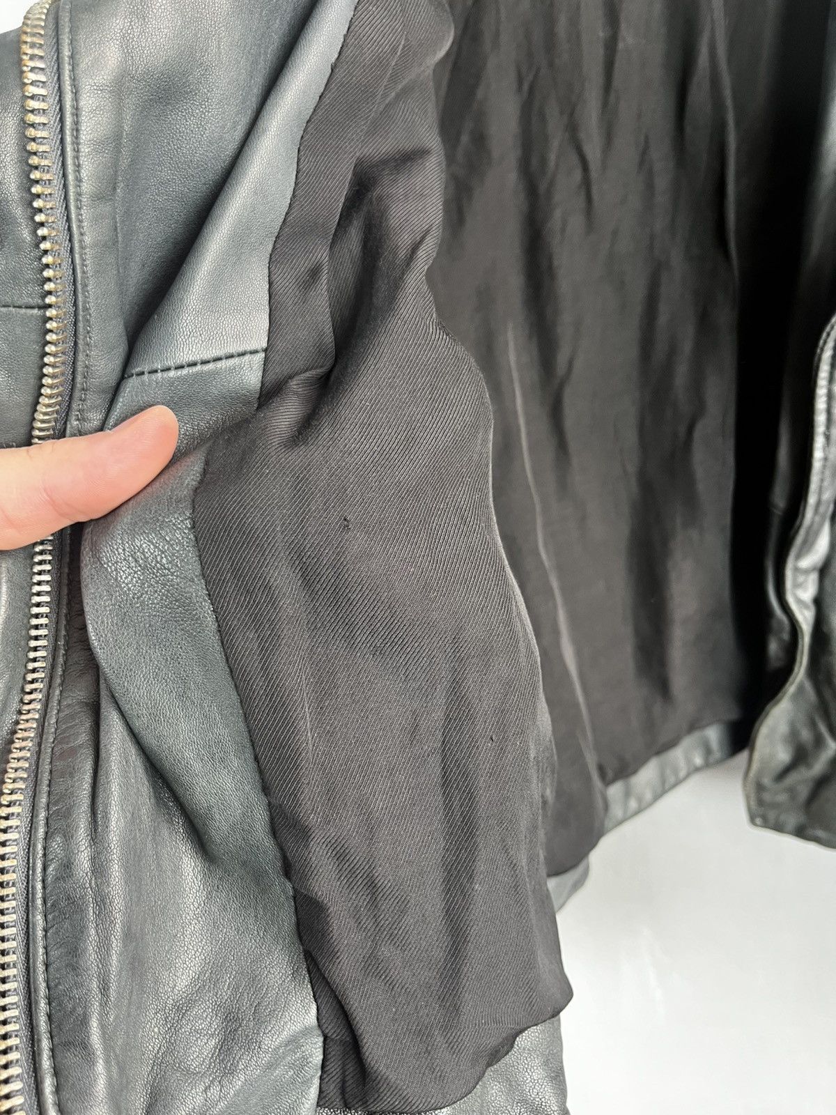 Allsaints Allsaints punk leather jacket size 38 Size M / US 6-8 / IT 42-44 - 20 Thumbnail