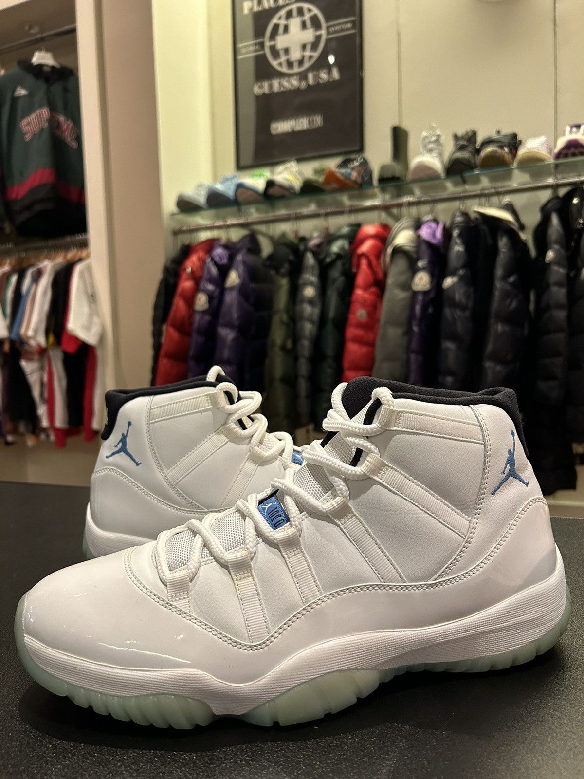 Jordan 11 legend blue 2014 hot sale