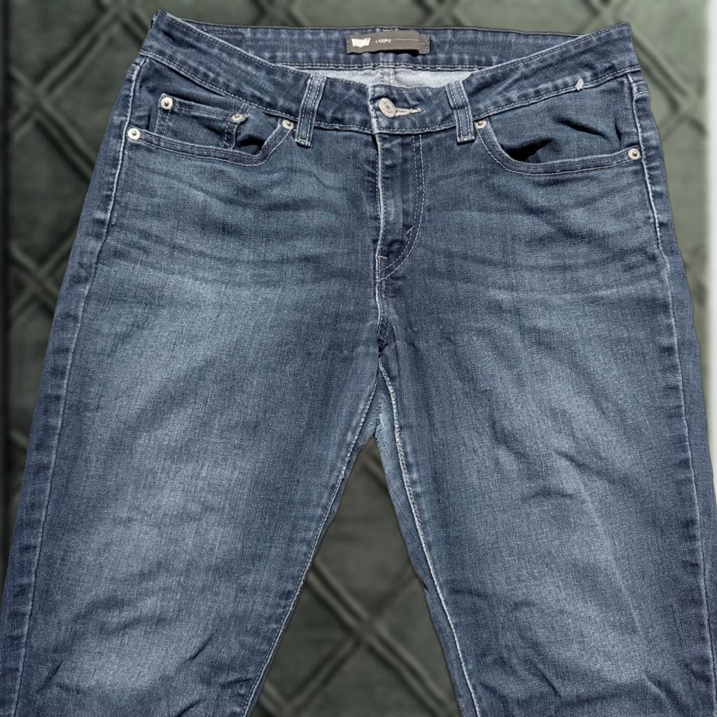 Levi's Levi’s Jeans Skinny Women Blue Low-Rise Slim-Fit Distressed Zip Fly 30x32 Size 32" / US 10 / IT 46 - 1 Thumbnail