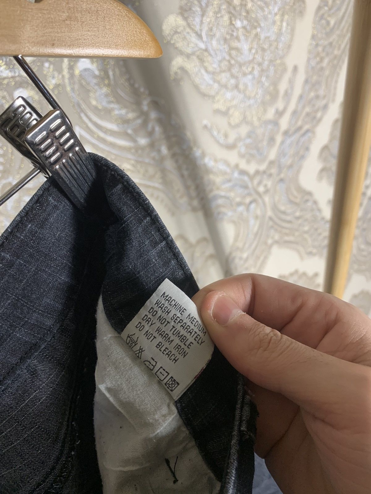 Emporio Armani VINTAGE EMPORIO ARMANI DENIM JEANS ITALIAN DESIGNER Y2K 90s Size US 38 / EU 54 - 6 Thumbnail