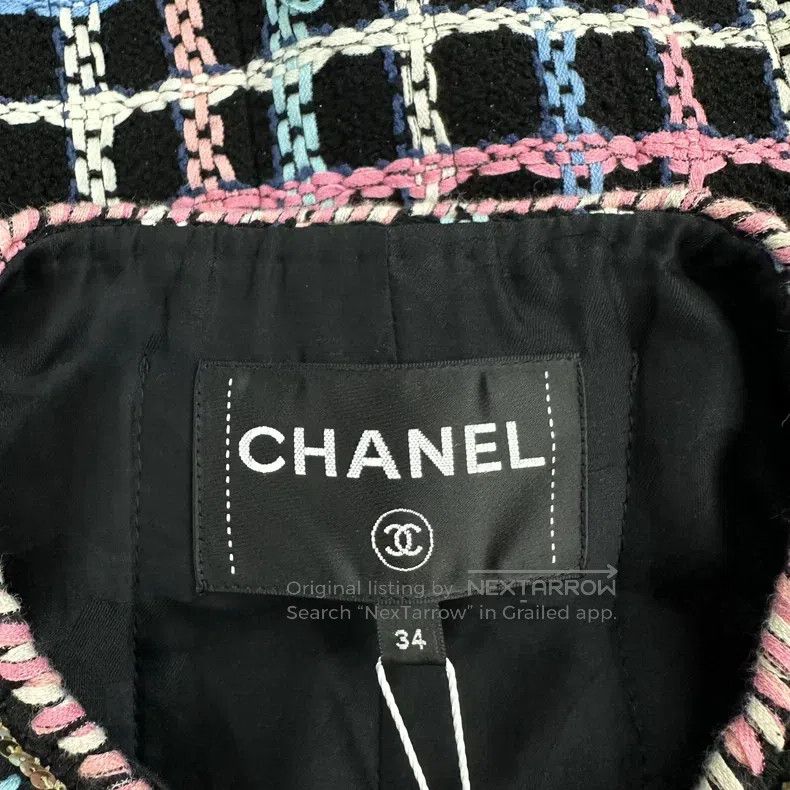 Chanel Chanel 22s tweed coat Size XXS / US 00 / IT 34 - 4 Thumbnail