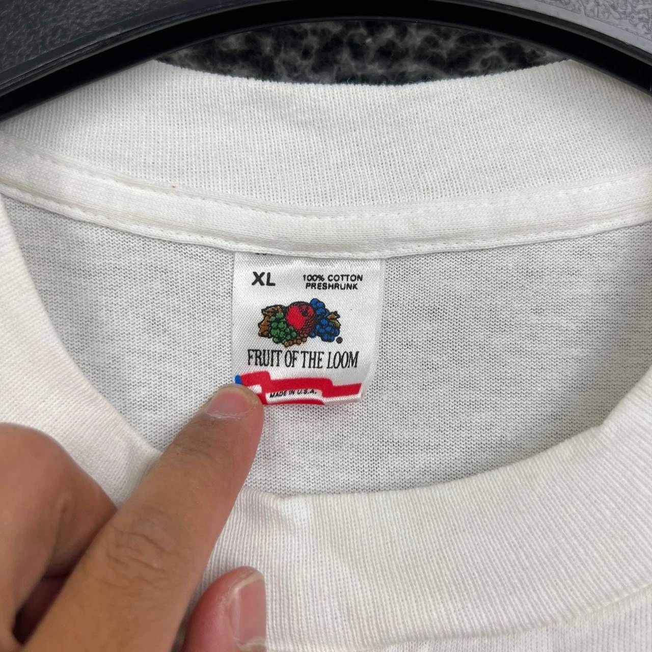 Fruit Of The Loom Vintage US Coast Guard Shirt Men XL White Deadstock New Size US XL / EU 56 / 4 - 3 Thumbnail