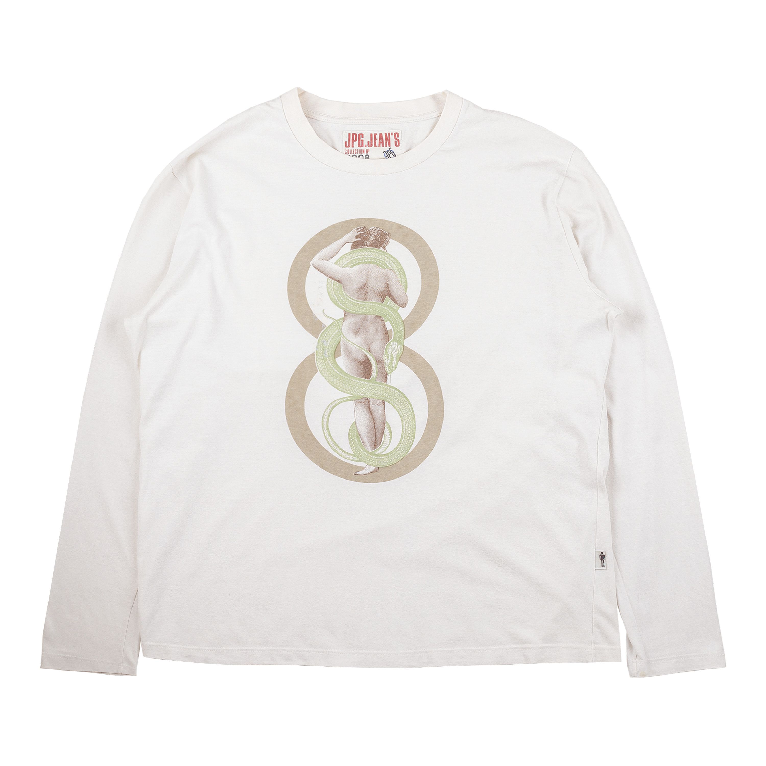 Jean Paul Gaultier Jean Paul Gaultier Beige Long Sleeve Shirt Size US XL / EU 56 / 4 - 1 Thumbnail