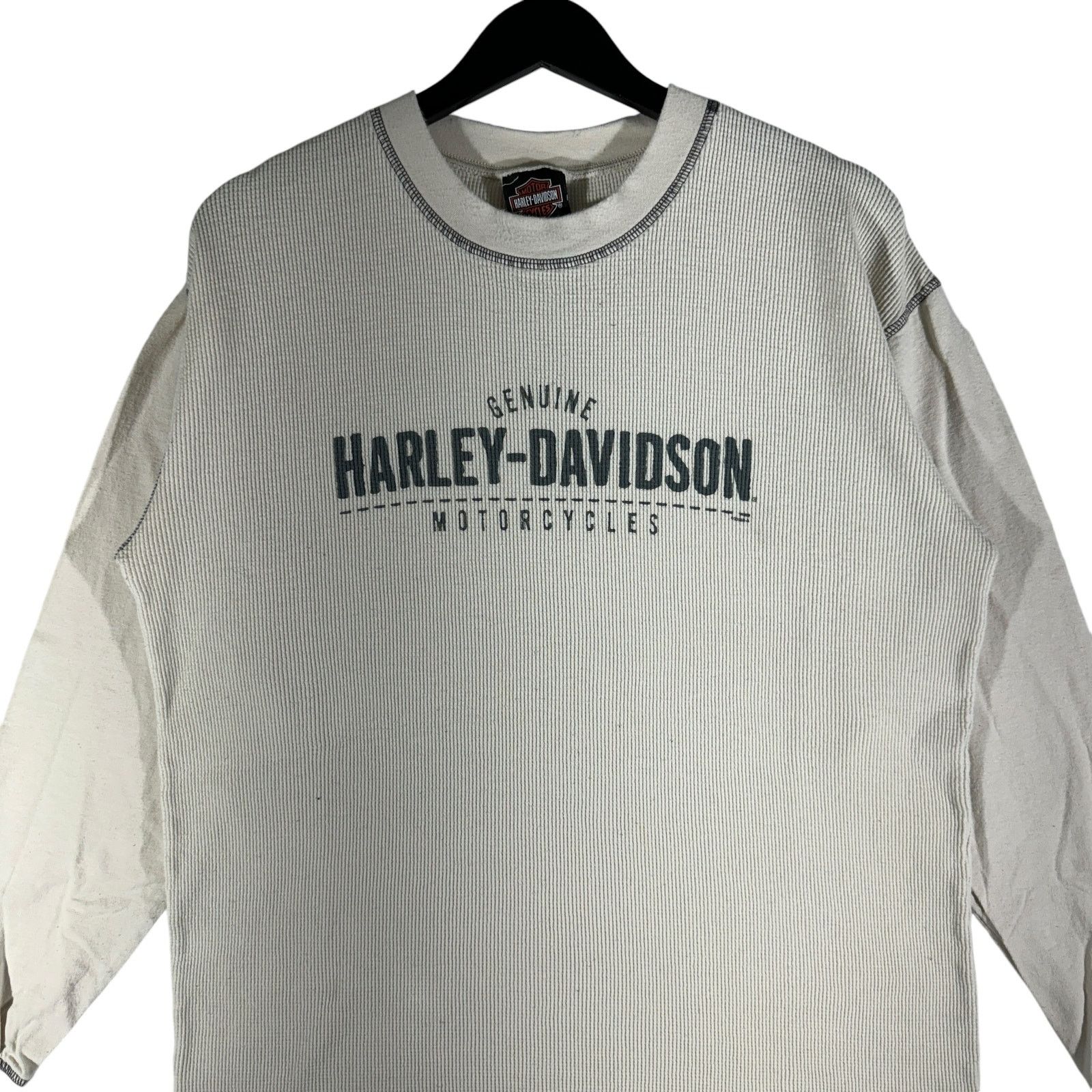 Harley Davidson Vintage Harley Davidson Mancuso, TX Thermal Long Sleeve Size US L / EU 52-54 / 3 - 2 Thumbnail