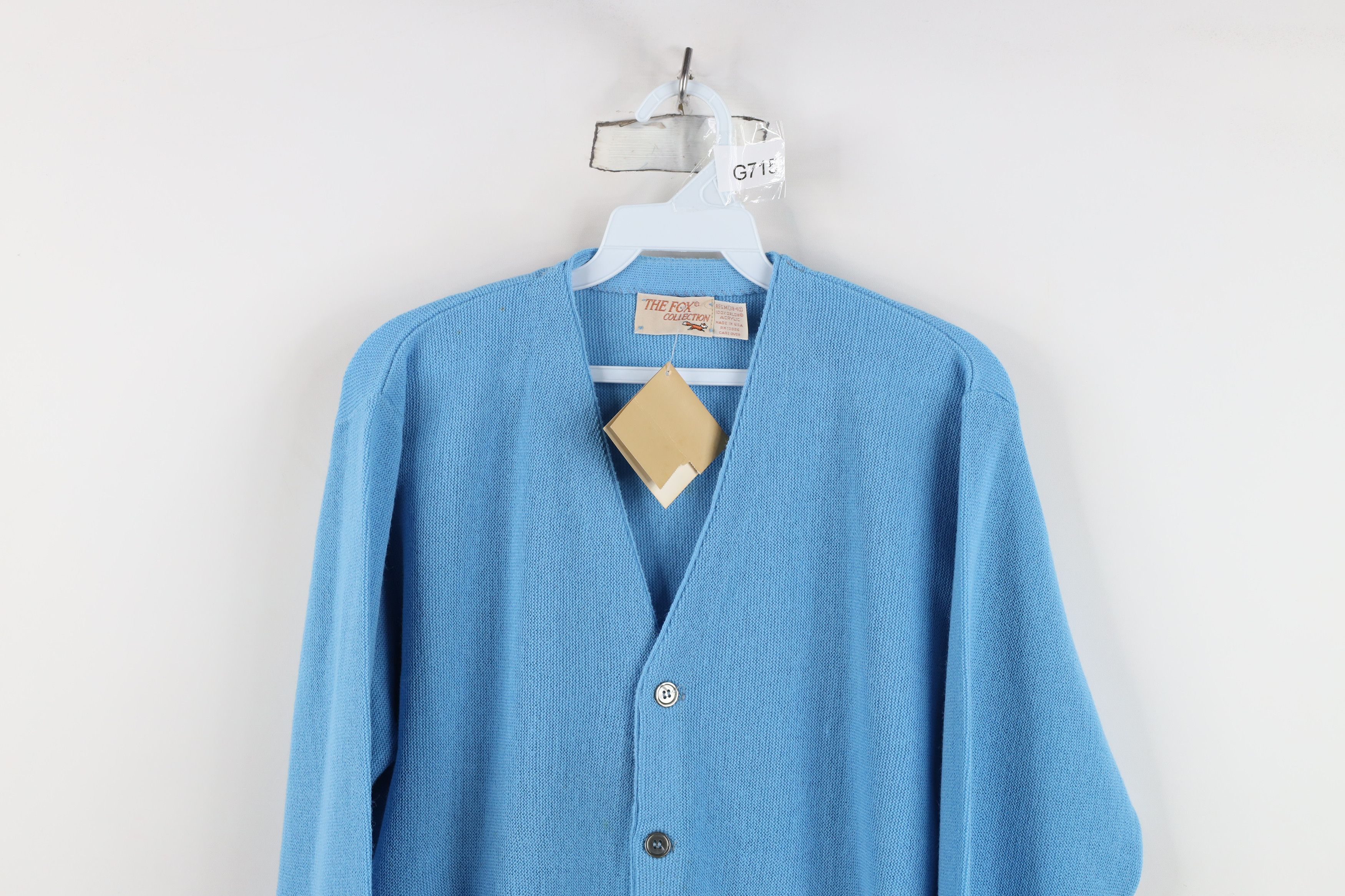 Vintage Deadstock Vintage 70s Streetwear Cardigan Sweater USA Size US M / EU 48-50 / 2 - 2 Thumbnail