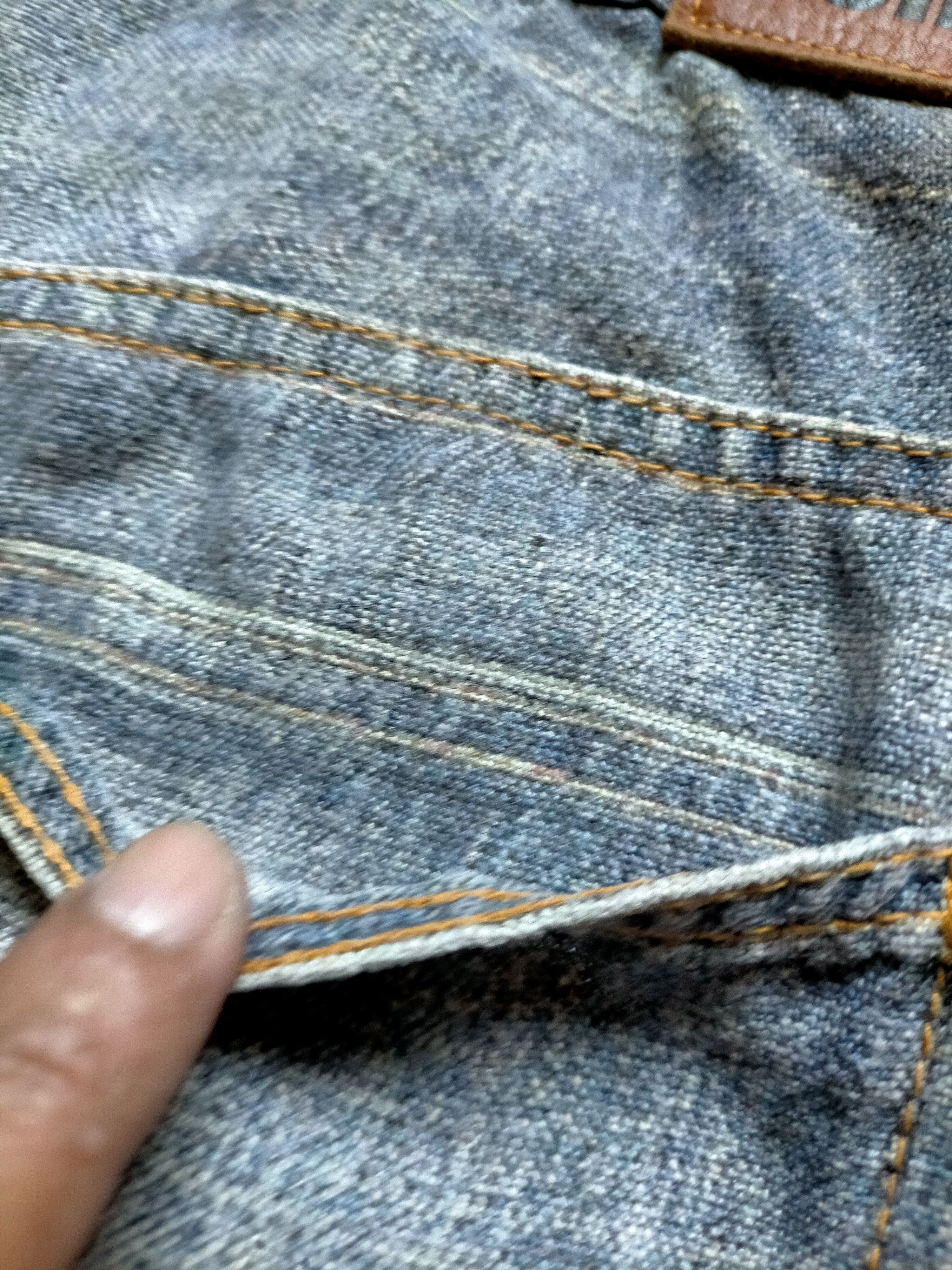 Junya Watanabe Junya Watanabe Comme des Garcons Wide Leg Baggy Denim Size US 31 - 18 Thumbnail