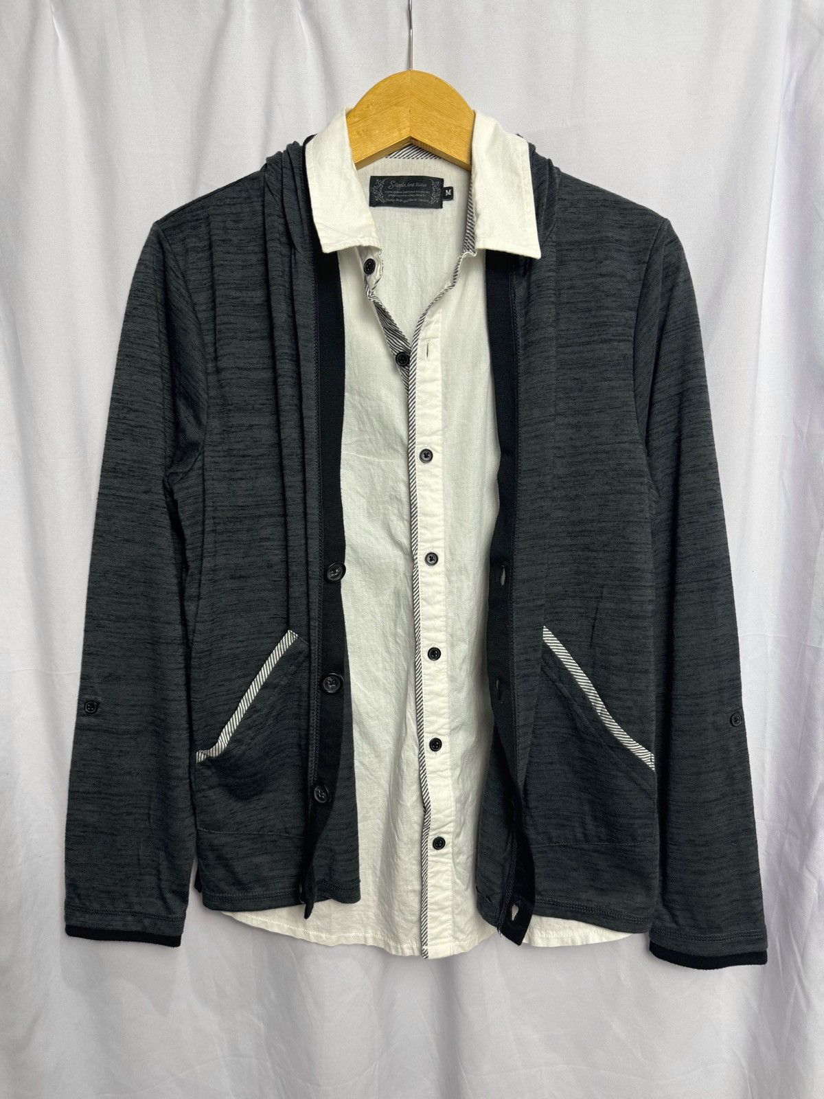 Beauty Beast × Hysteric Glamour × Japanese Brand Japanese Double Layers Shirt and Hoodie Size US M / EU 48-50 / 2 - 1 Thumbnail