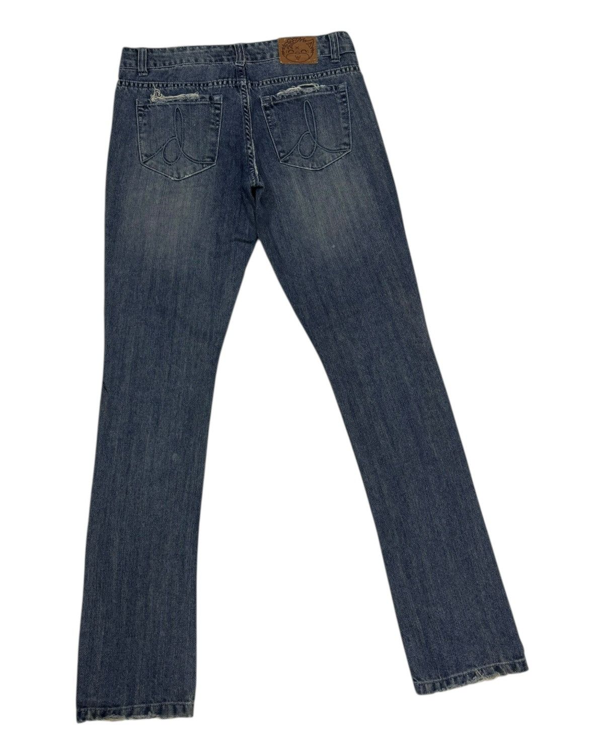 Drop Dead × Drop Dead Clothing Drop Dead Skinny Slim Fit Distressed Denim Jeans Size 30" / US 8 / IT 44 - 4 Thumbnail