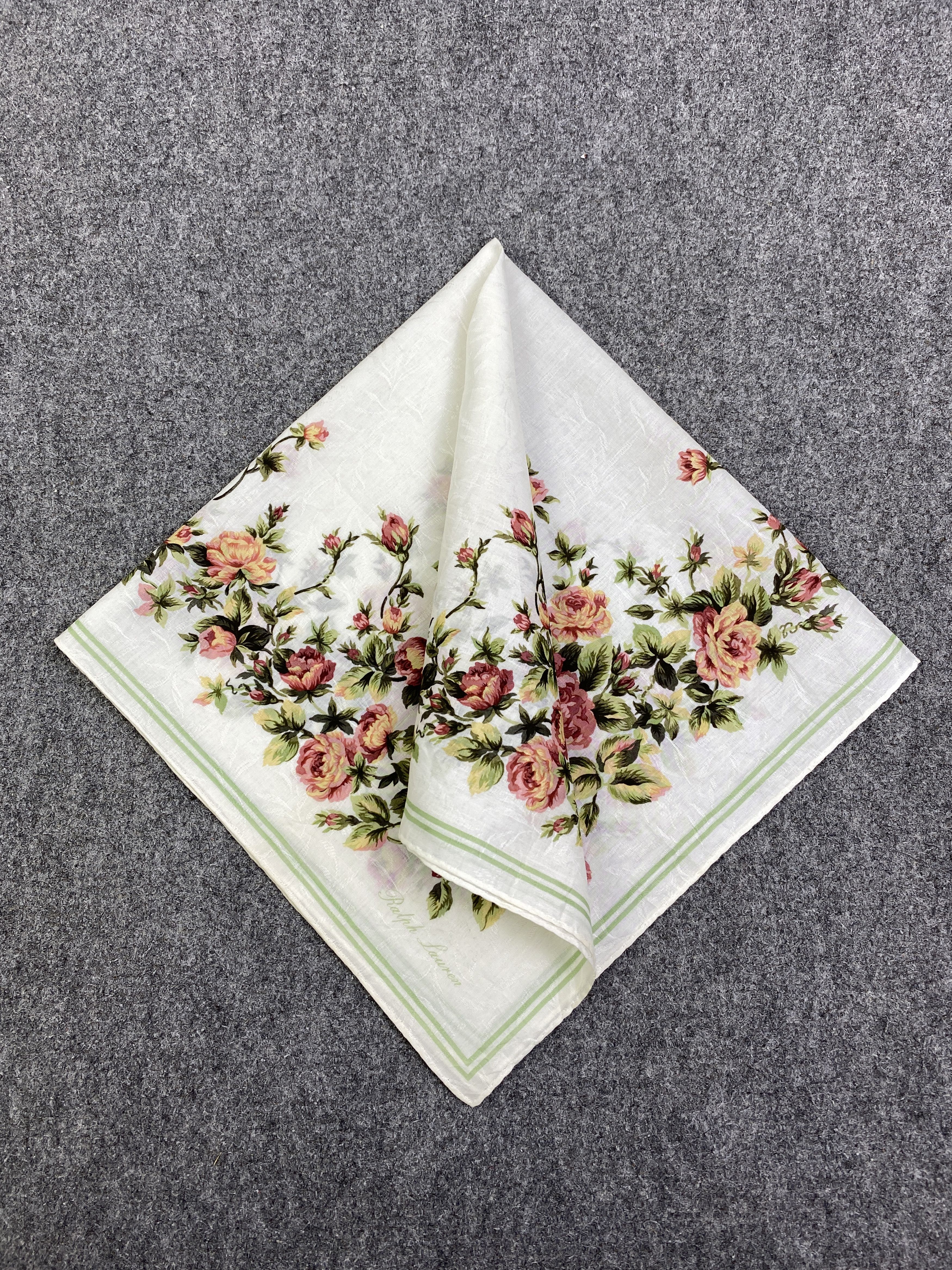 Ralph Lauren Vintage Ralph Lauren Handkerchief / Neckerchief HKC1031 Size ONE SIZE - 3 Thumbnail