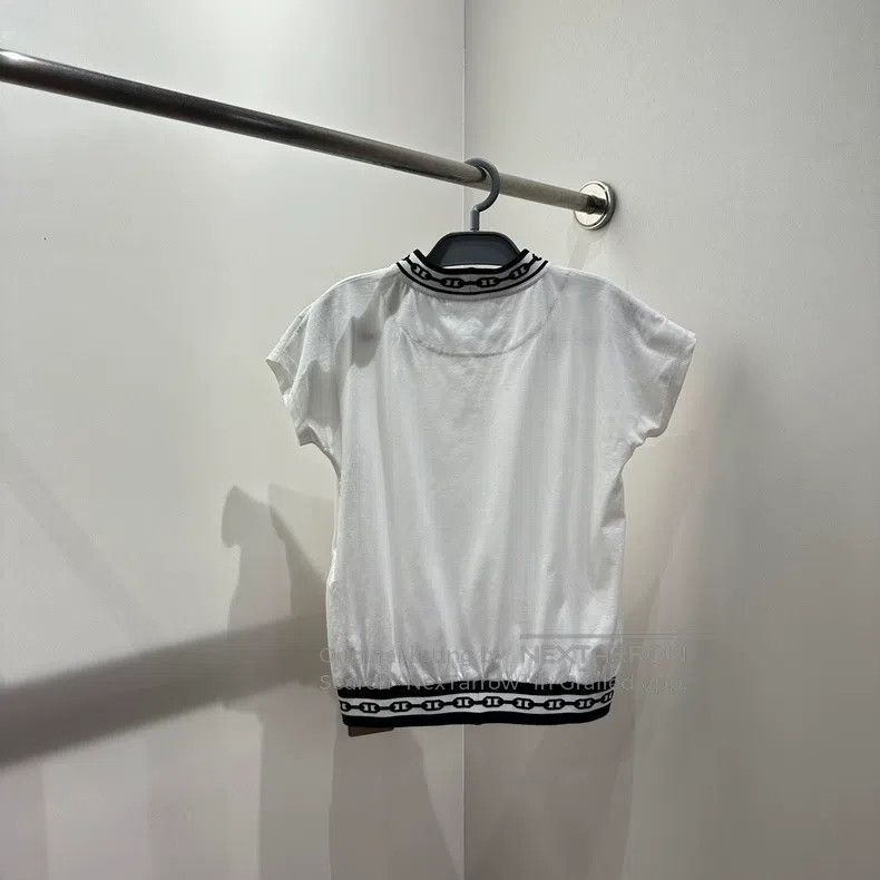 Hermes Hermes Pig nose patterned short-sleeved T-shirt Size XS / US 0-2 / IT 36-38 - 2 Thumbnail
