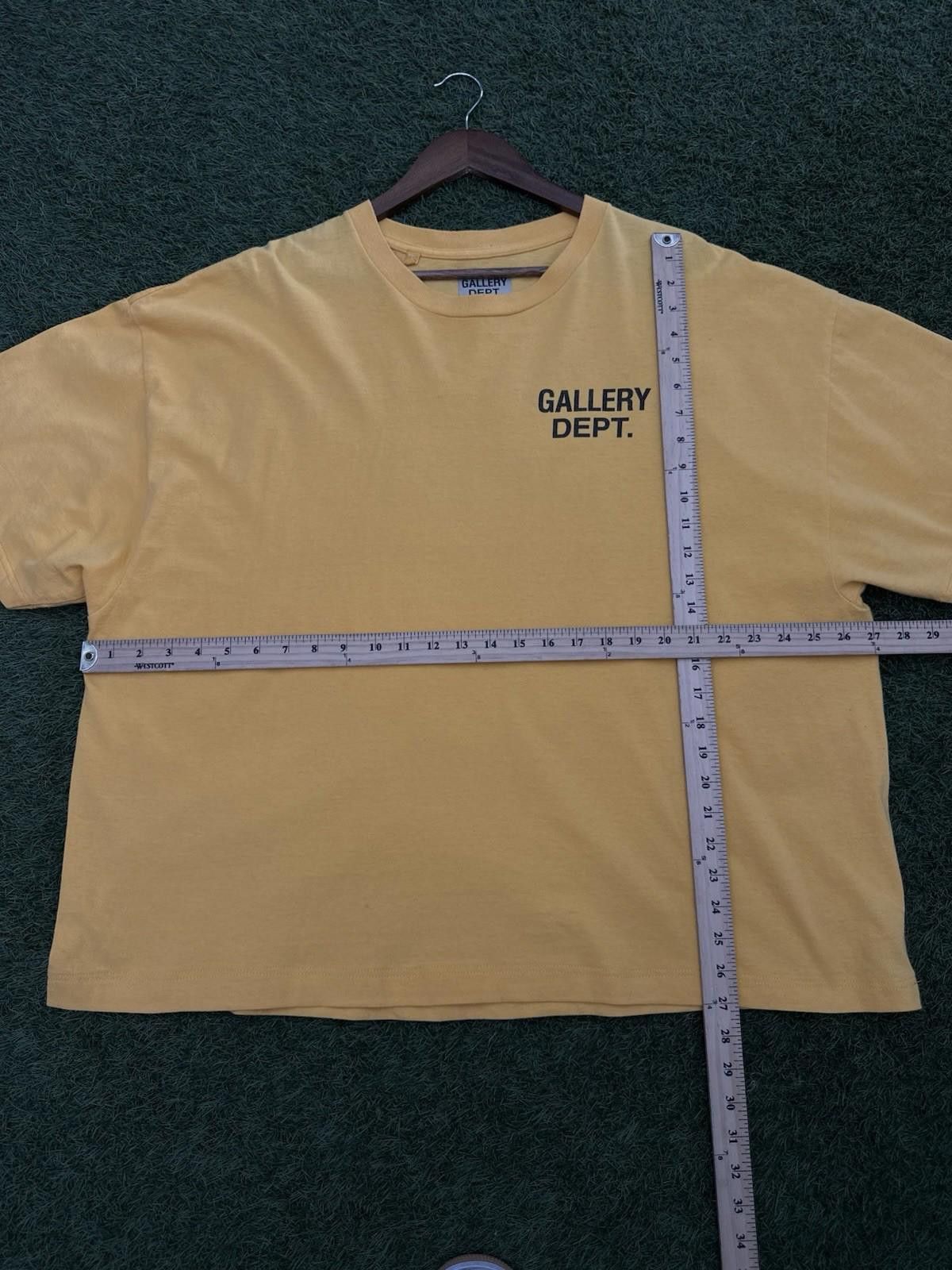Gallery Dept. GALLERY DEPT Tee Yellow Shirt Size XXL Pre Owned Size US XXL / EU 58 / 5 - 8 Thumbnail