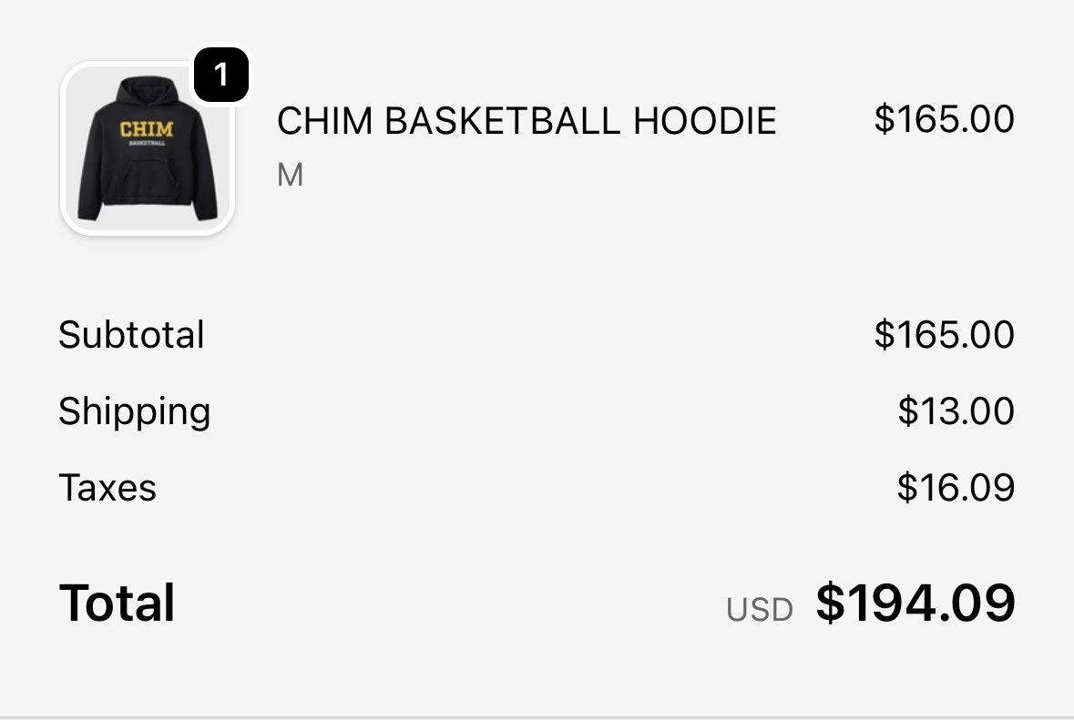 HMDD HMDDLA Chim Basketball Hoodie Size US M / EU 48-50 / 2 - 4 Thumbnail