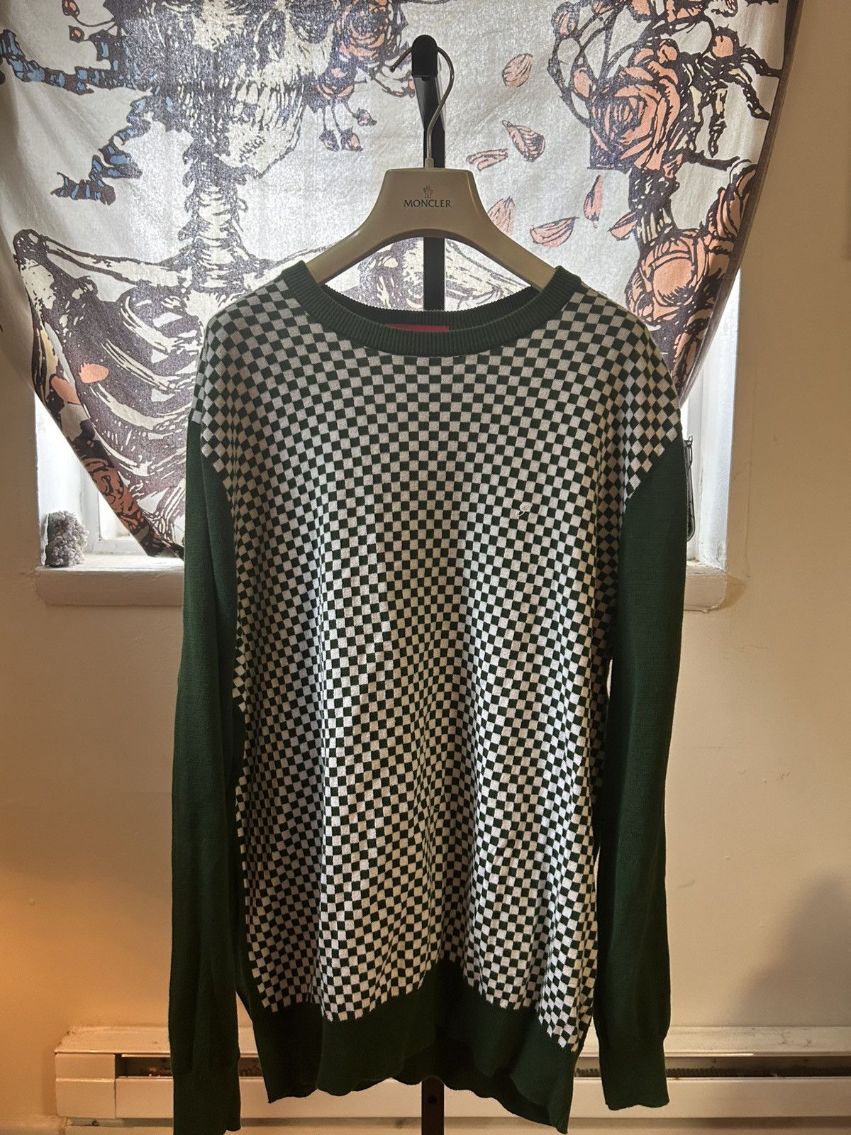 Supreme Supreme SS13 Checkered Supreme Sweater Size US XL / EU 56 / 4 - 1 Thumbnail