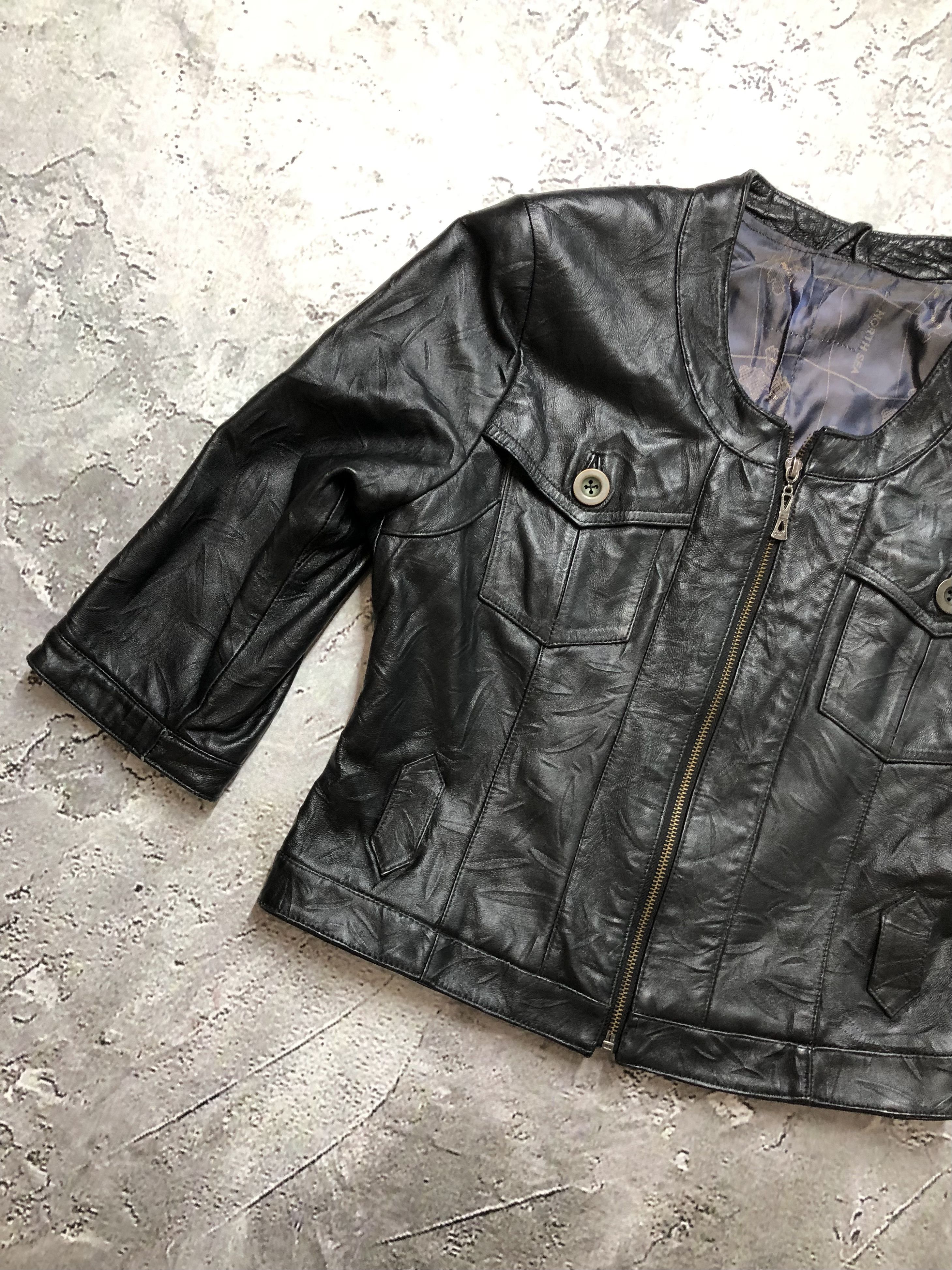 Vintage Vintage Leather Jacket Size M / US 6-8 / IT 42-44 - 2 Thumbnail