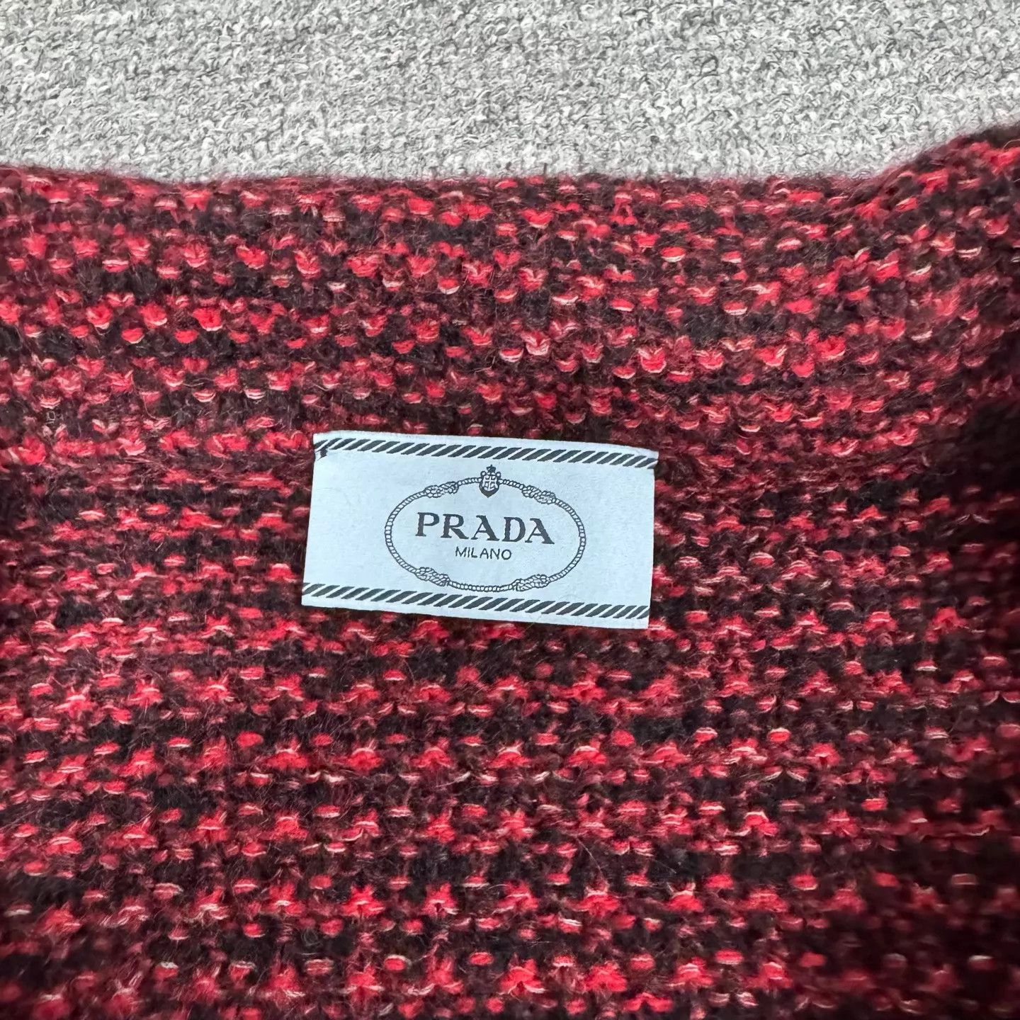 Prada Prada tweed knit cardigan 40 99 new Size S / US 4 / IT 40 - 5 Thumbnail