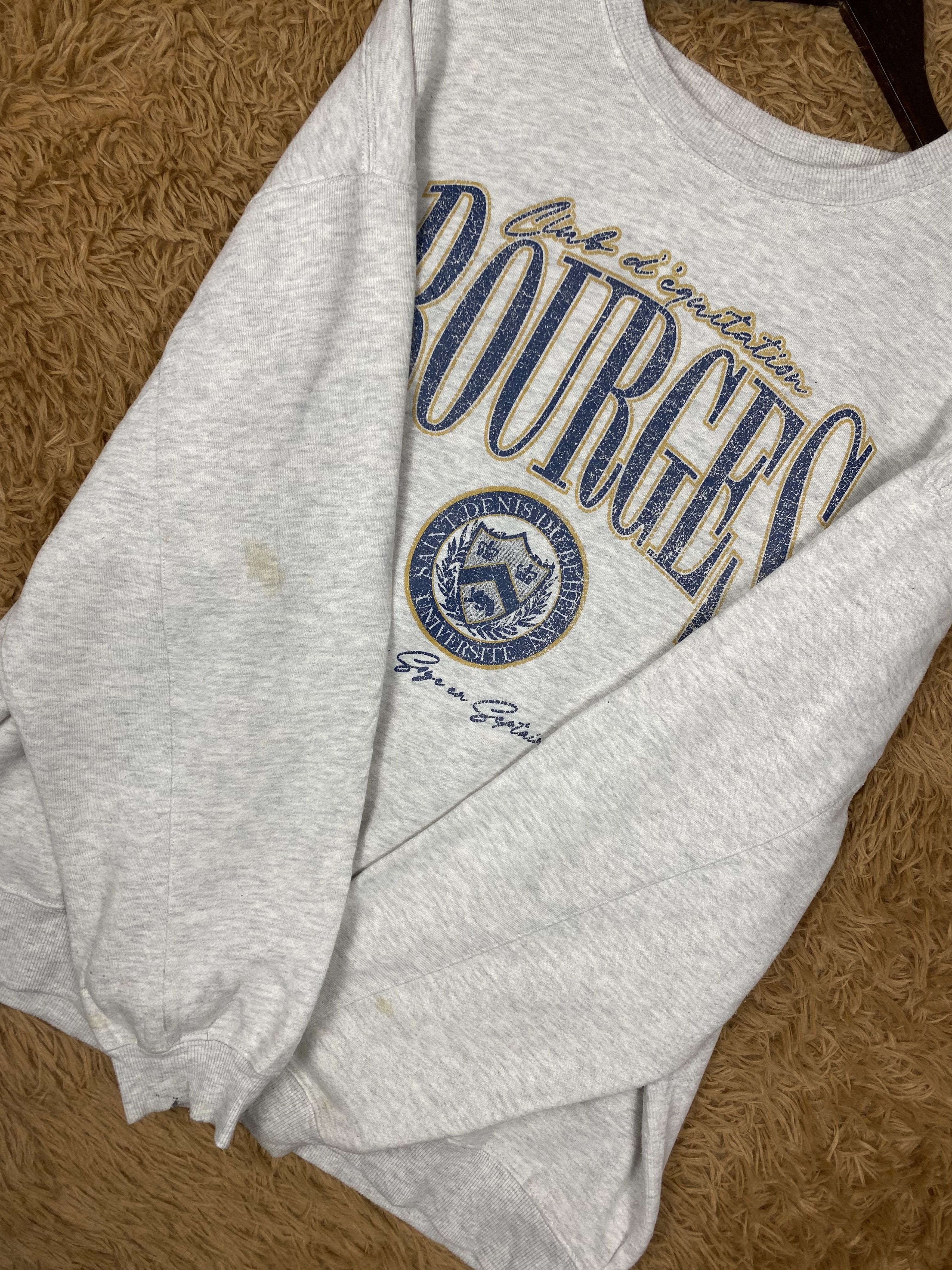 Vintage Vintage University Bourges Sweatshirts PS0341 Size US L / EU 52-54 / 3 - 4 Thumbnail