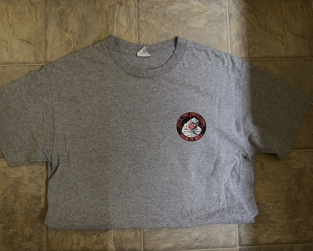 Fuck The Population FTP Made In Hell Tee Size US M / EU 48-50 / 2 - 1 Thumbnail
