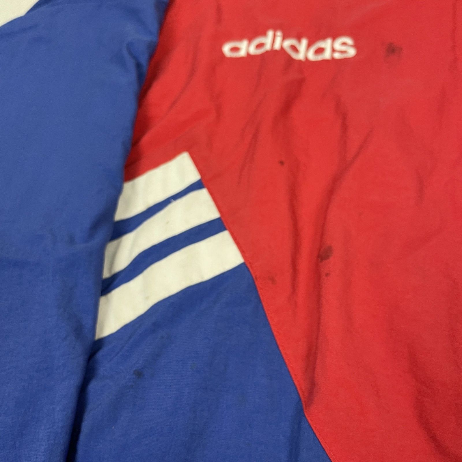 Adidas × Vintage Vintage Adidas Men's Red FC Bayern Munich Football Jacket M Size US M / EU 48-50 / 2 - 5 Thumbnail