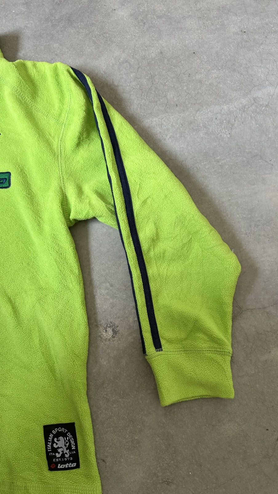 Lotto Sport VINTAGE LOTTO ITALIA FLEEZE MIDZIPPER SWEATER Size US S / EU 44-46 / 1 - 5 Thumbnail