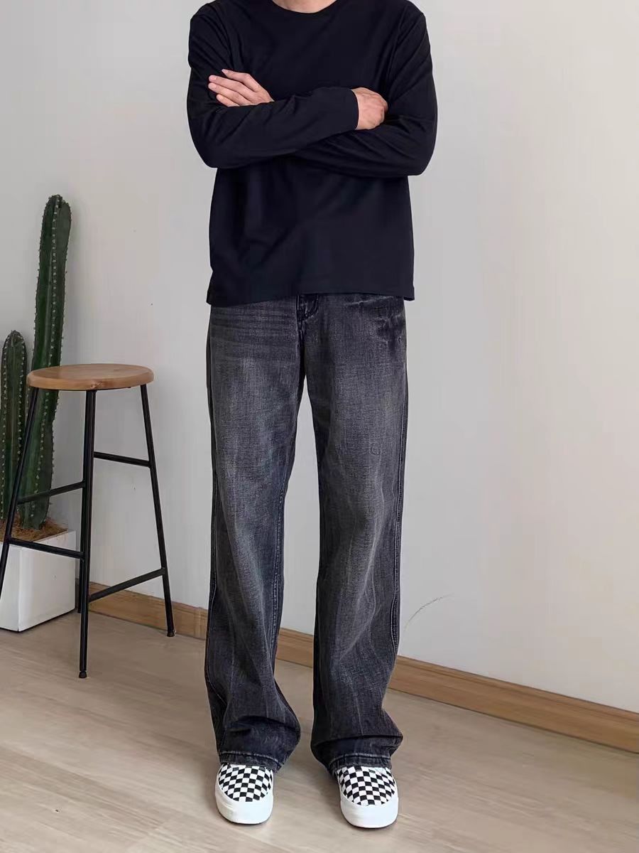 Japanese Brand × Vintage Vintage Washed and Aged Black Casual Jeans Size US 36 / EU 52 - 2 Thumbnail