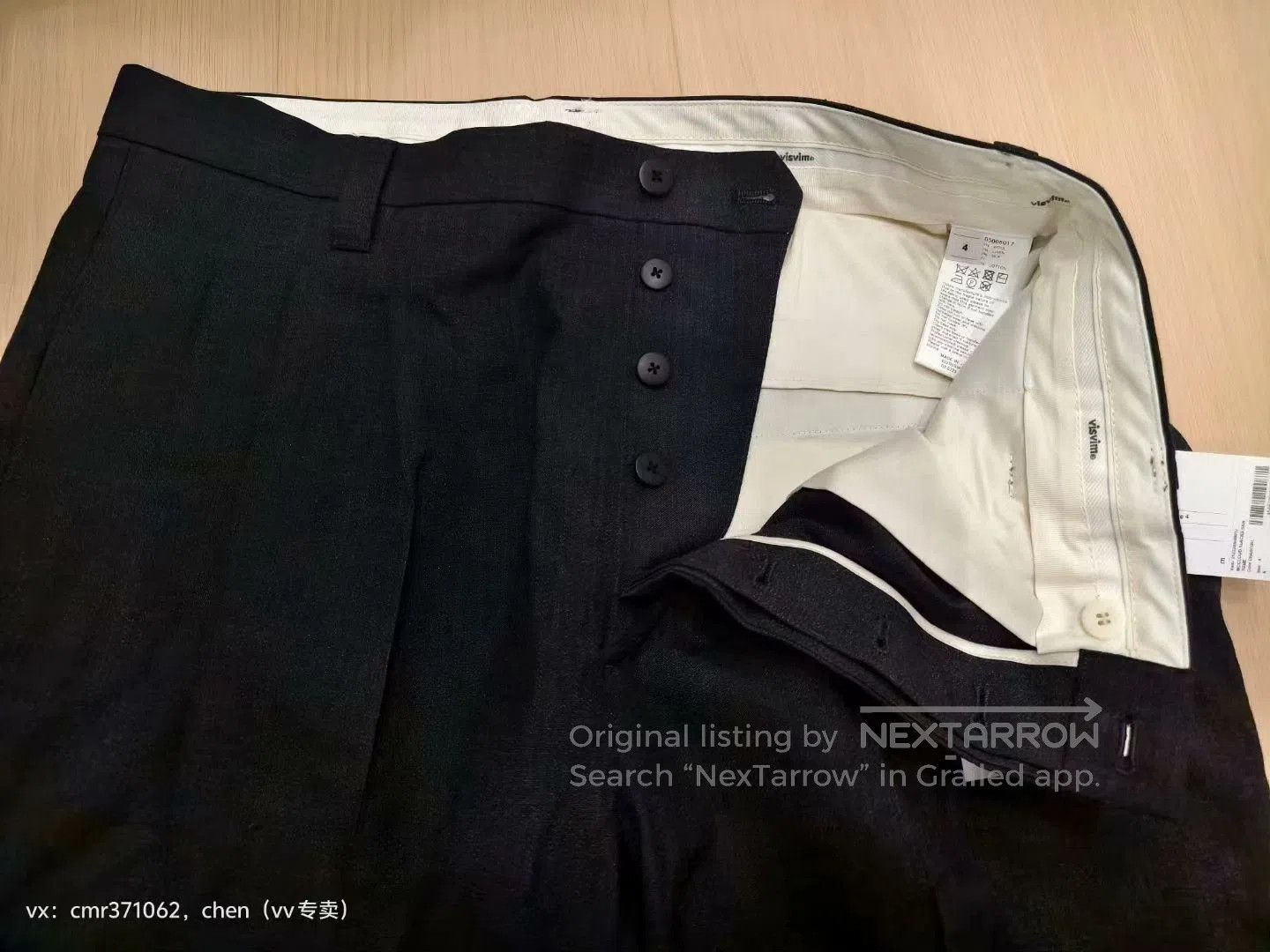 Visvim VISVIM 23AW MCCLOUD SLACKS SANTOME. Size US 26 / EU 42 - 4 Thumbnail
