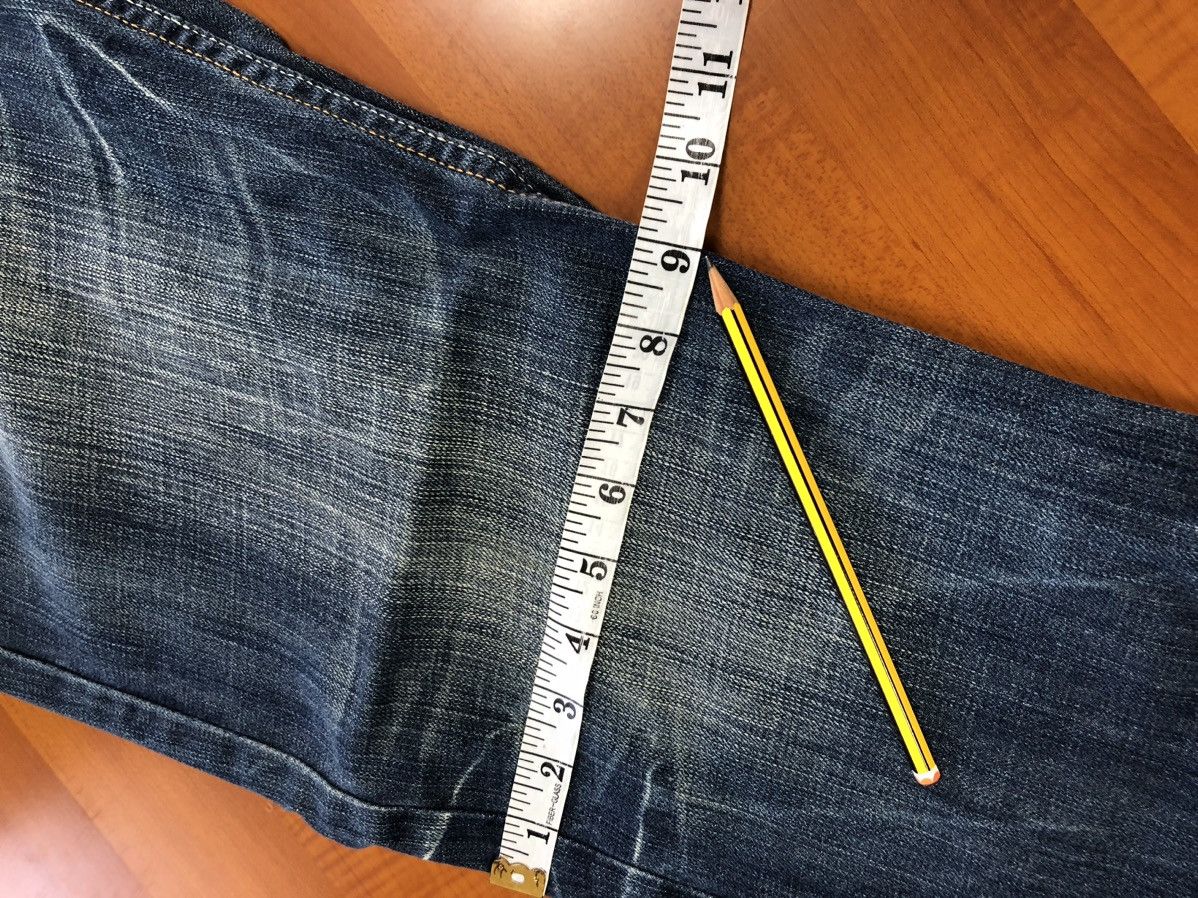 Denime Big Train Osaka Embroidered Jeans Size US 34 / EU 50 - 24 Thumbnail