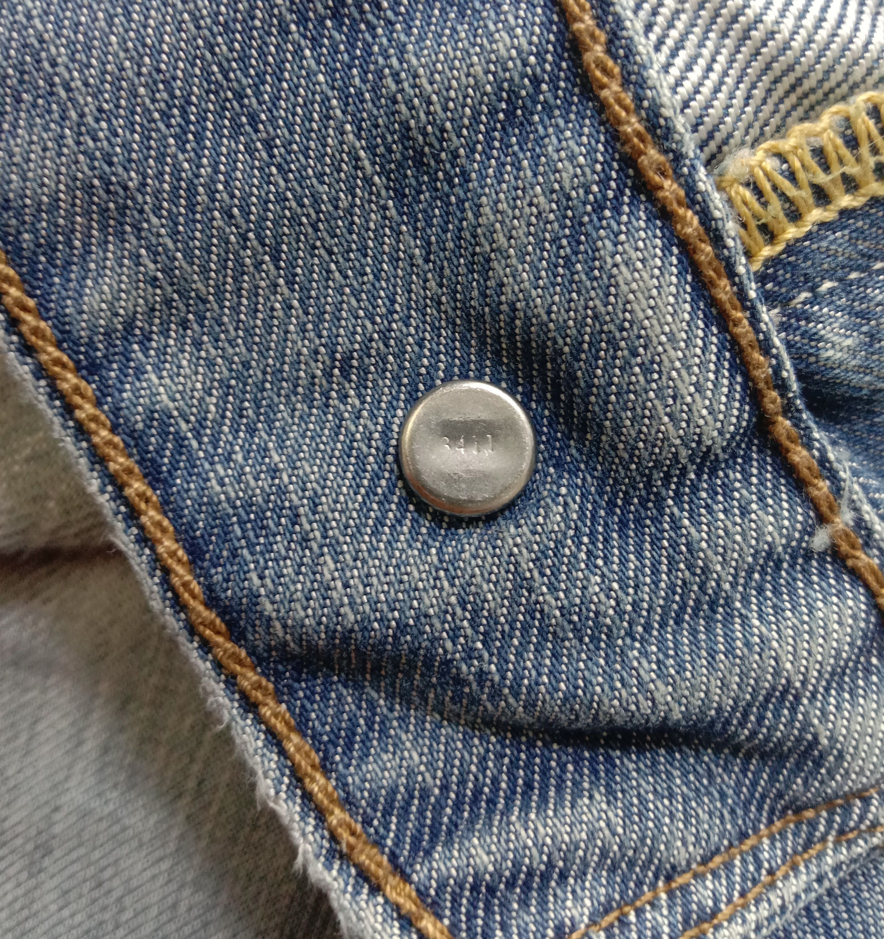 Levi's Vintage Levi's 663 Blue Wash Jeans Size 33" - 10 Thumbnail