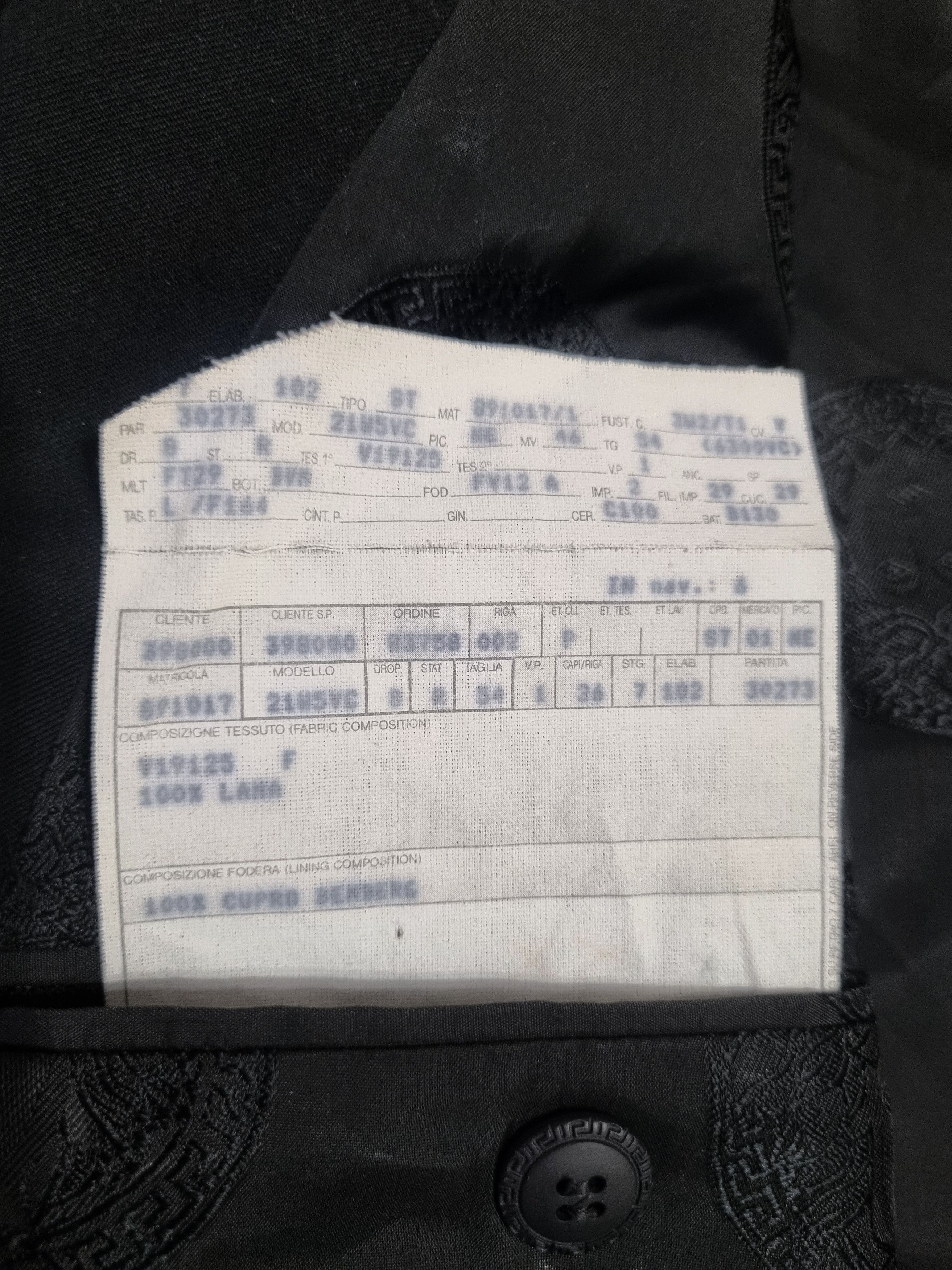 Versace Vintage GIANNI VERSACE Double-Breasted Blazer Size 54R - 14 Thumbnail