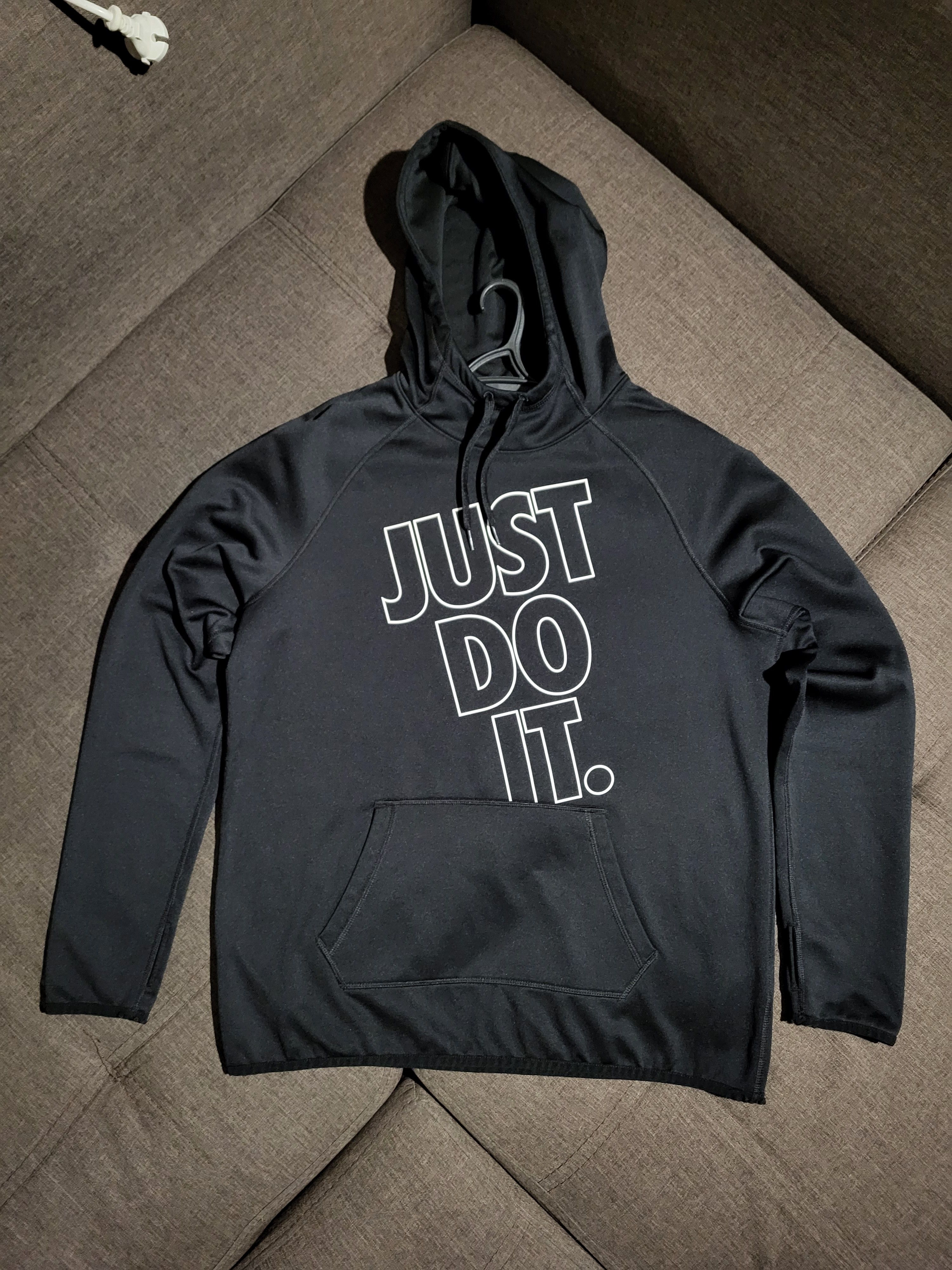 Nike Vintage hoodie NIKE just do it Size L / US 10 / IT 46 - 1 Thumbnail