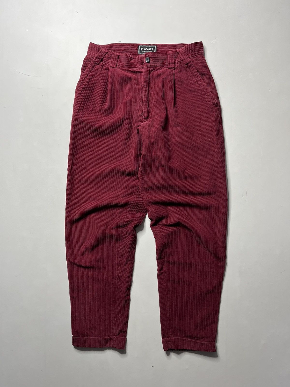 Versace Jeans Couture Rare Vintage Versace Jeans Couture corduroy pants Size US 32 / EU 48 - 1 Thumbnail