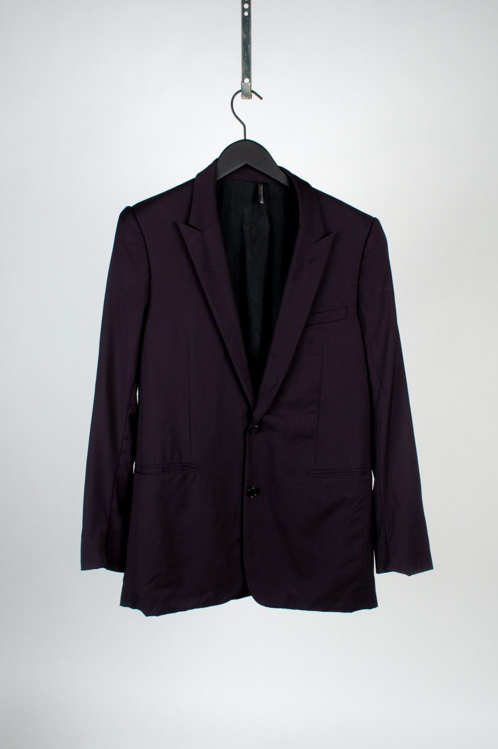 image of Dior Homme Ss06 Men Wool Blazer Size 50 H4150 in Dark Navy