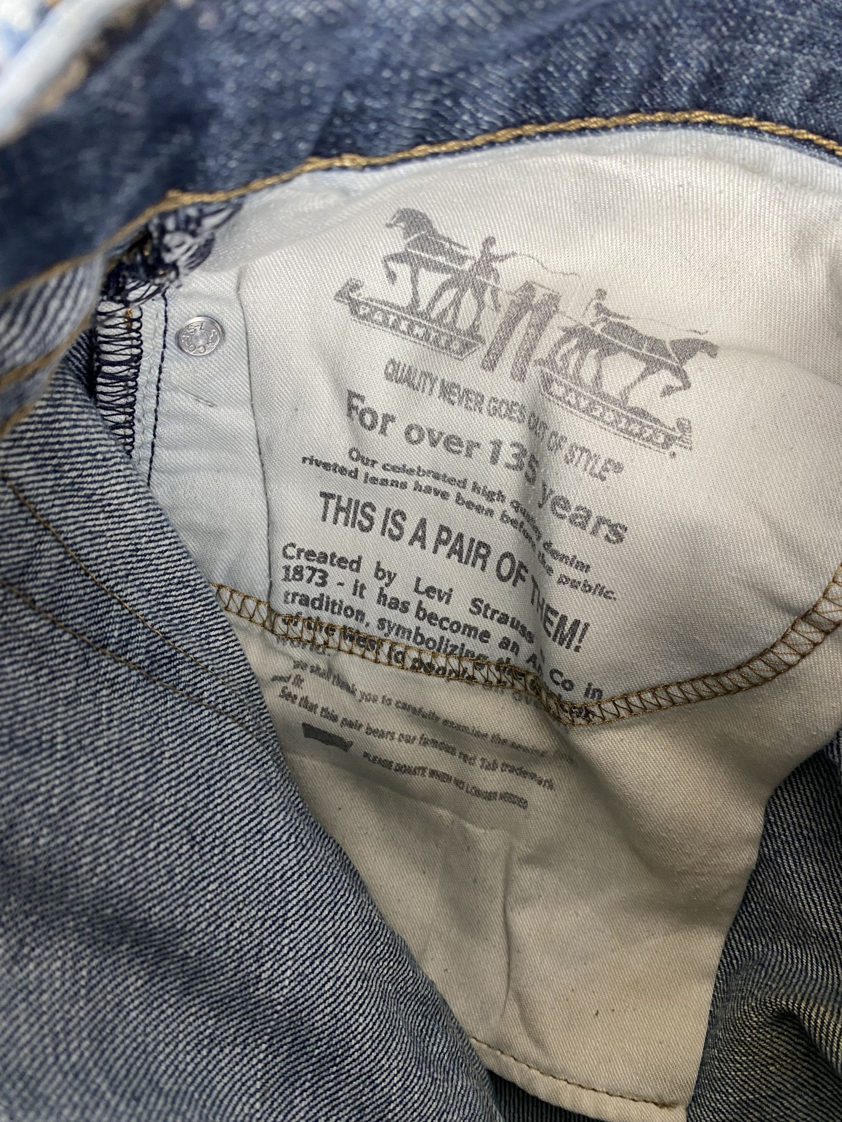 Levi's Vintage Levi's 514 Distressed Blue Denim Jeans PT0483 Size US 32 / EU 48 - 14 Thumbnail