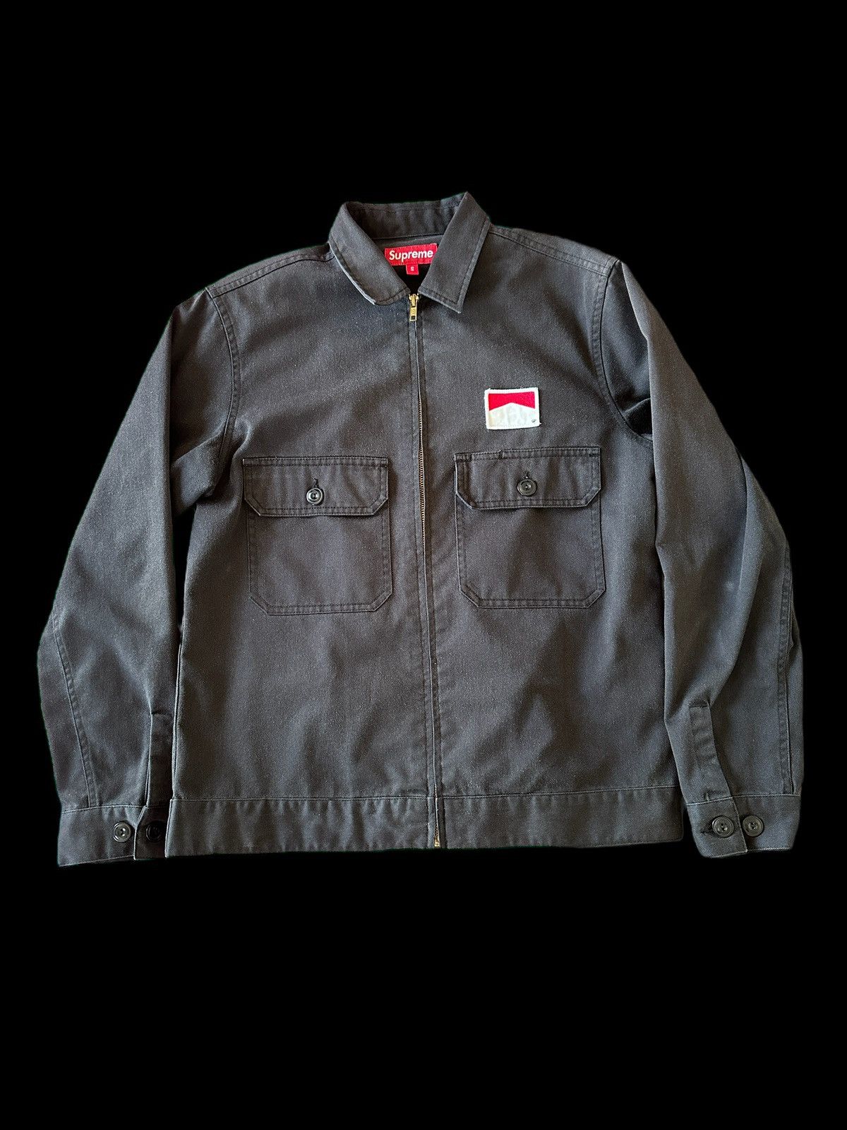 Supreme SS08 Supreme Marlboro Mechanic Jacket | Grailed