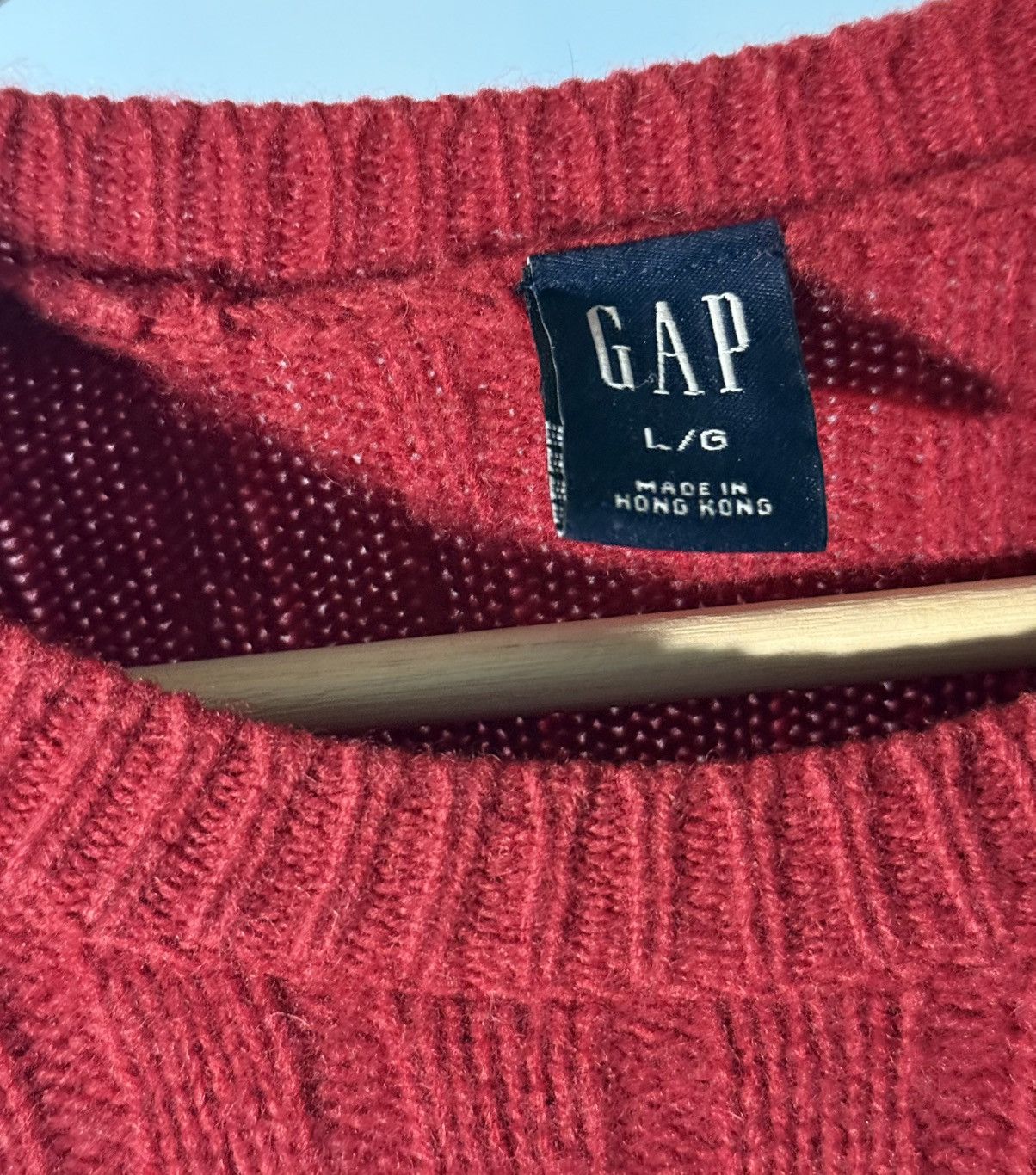 Gap Vintage wool knit sweater Size US M / EU 48-50 / 2 - 3 Thumbnail