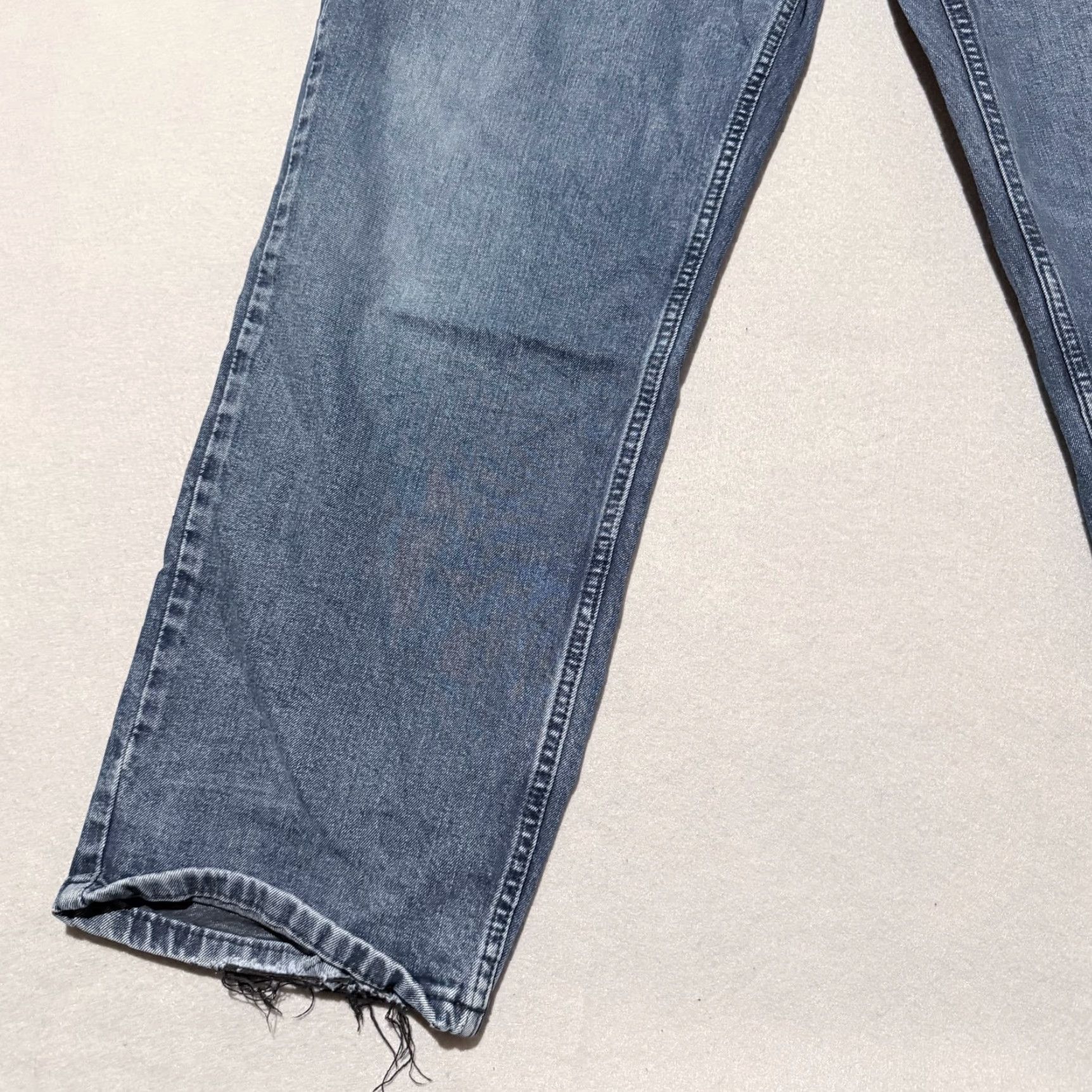 Levi's Levi’s Jeans Men Blue Denim Pockets High Rise Classic Straight Zip Fly - 46x30 Size US 30 / EU 46 - 5 Thumbnail