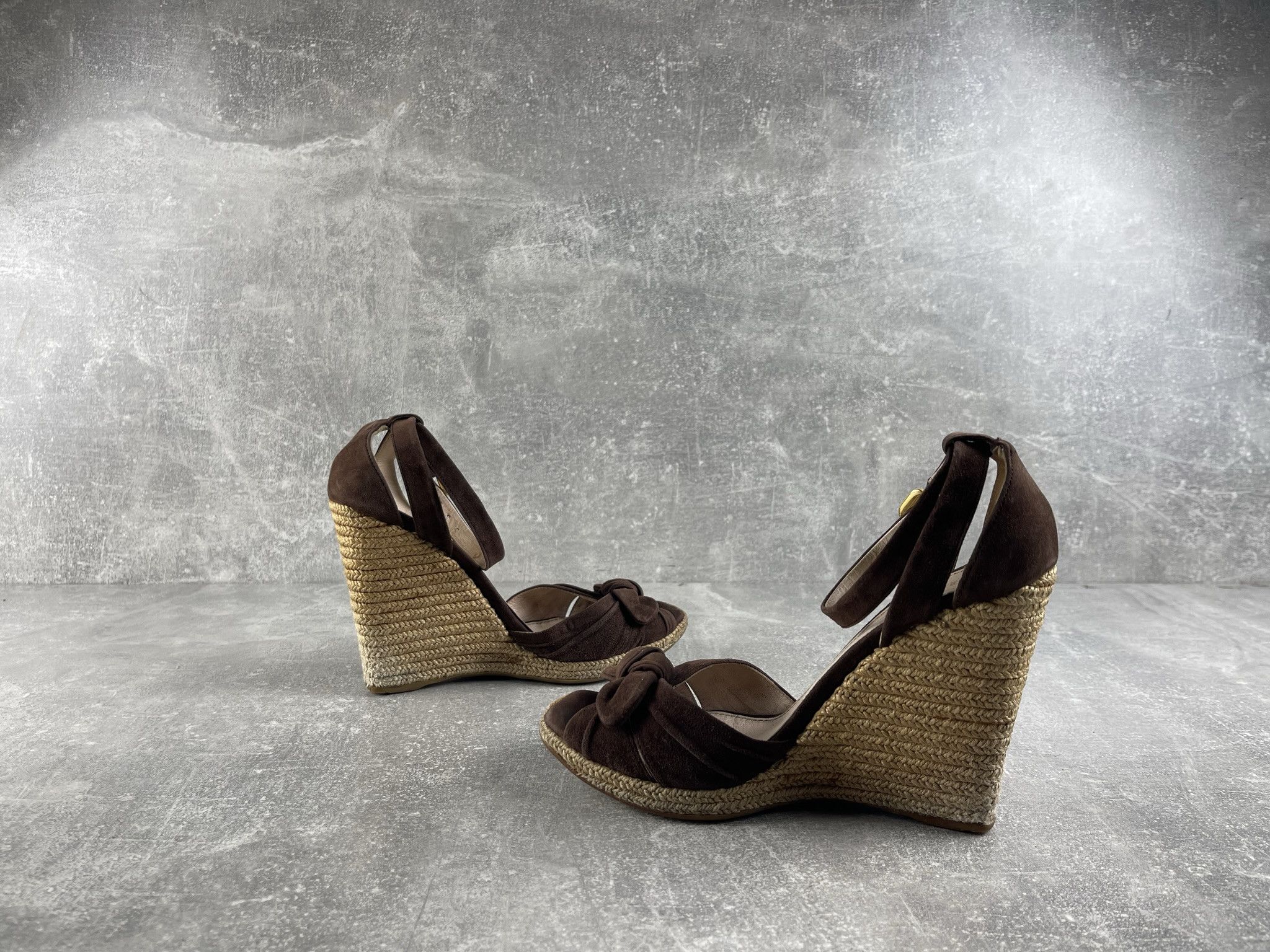 Prada Prada Linea Rosa vintage suede archive heel sandals shoe Size US 7.5 / IT 37.5 - 6 Thumbnail