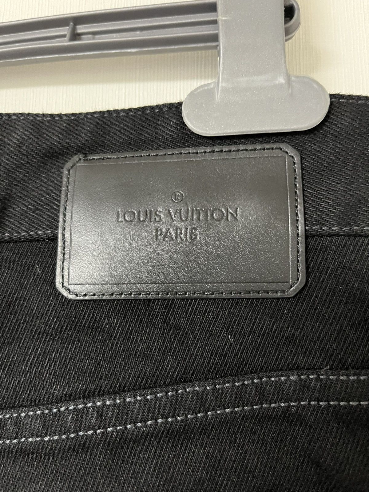 Louis Vuitton NWT Louis Vuitton Black Denim Jeans Size US 32 / EU 48 - 6 Thumbnail