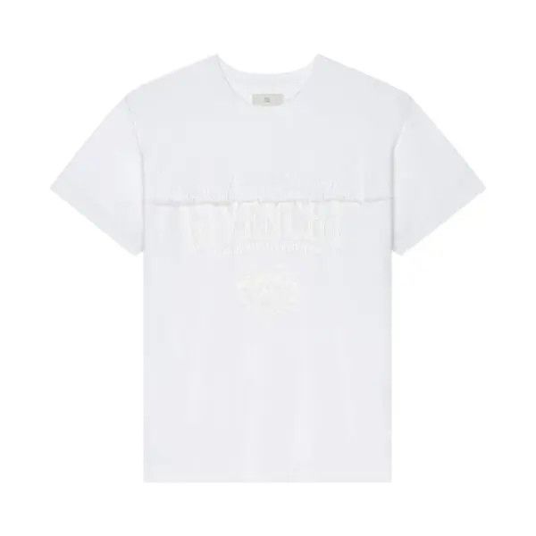 Givenchy o1mle0426 Givenchy Logo Double Layered T-Shirt in White Size US XXL / EU 58 / 5 - 1 Preview