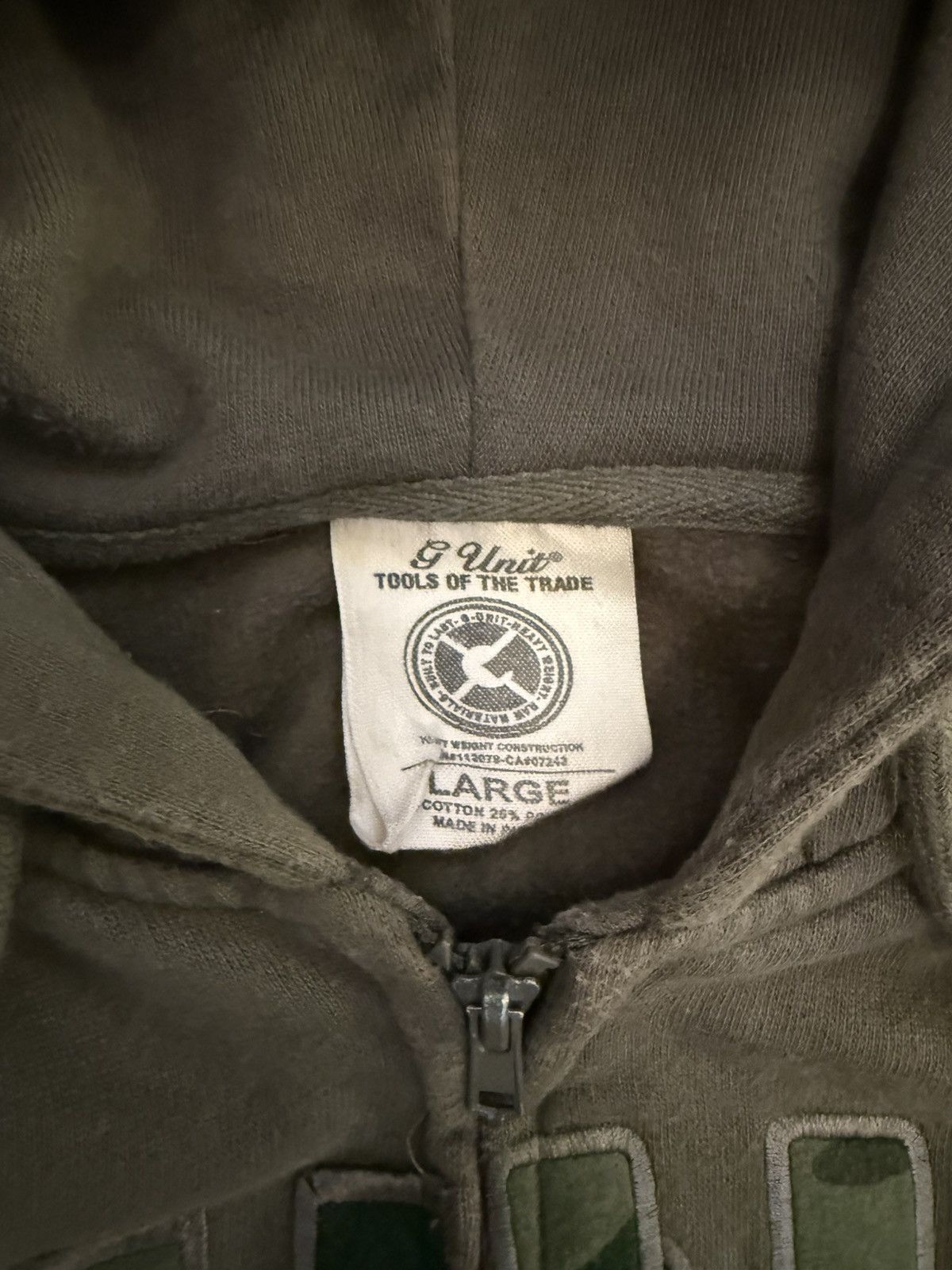 G-Unit G-Unit Guerilla Warfare Zip Hoodie Size US L / EU 52-54 / 3 - 3 Thumbnail